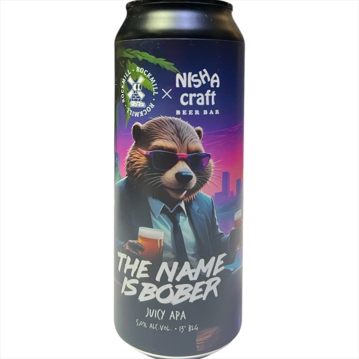 ROCKMILL THE NAME IS BOBER PALE ALE 44CL