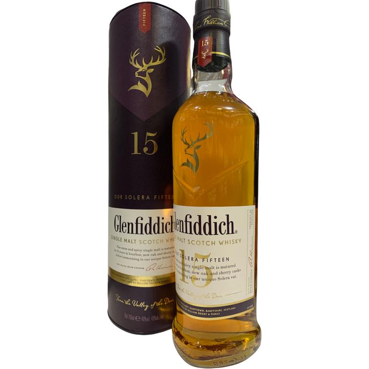GLENFIDDICH 15A SINGLE MALT 700ML