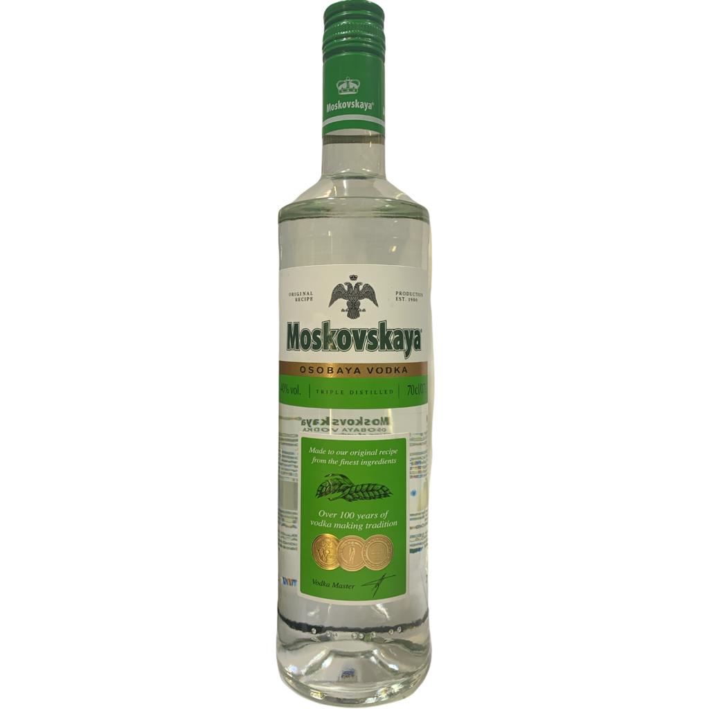 VODKA MOSKOVSKAYA 70CL