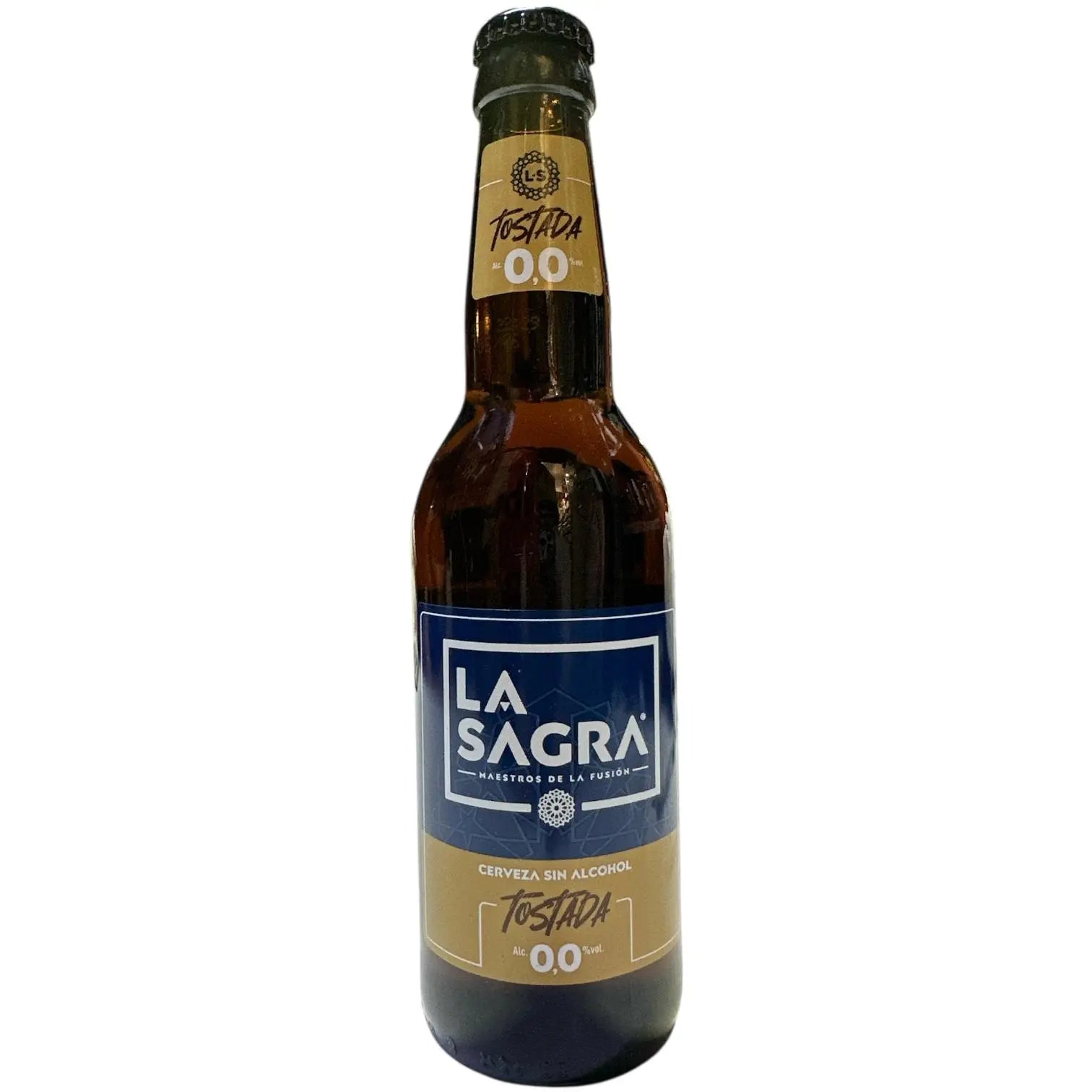 LA SAGRA 0.0% TOSTADA 33CL