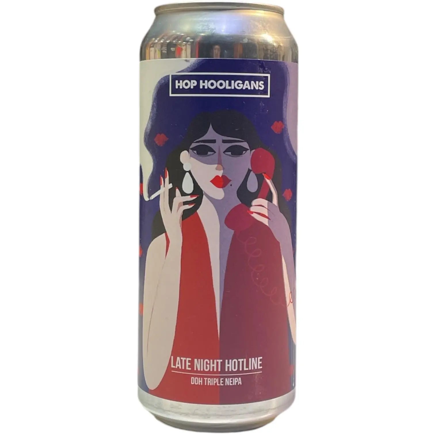 HOP HOOLIGANS LATE NIGHT HOT LINE DDH TRIPLE NEIPA 44CL
