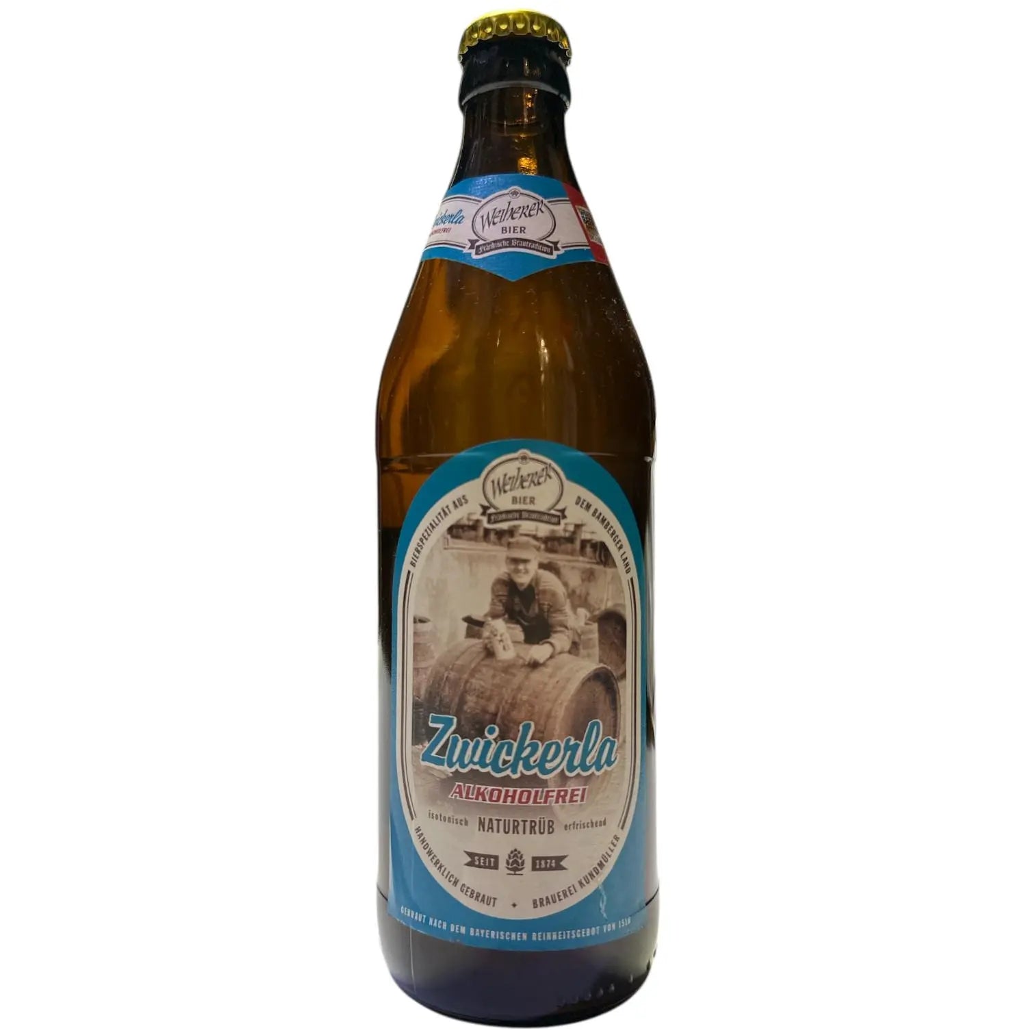 WEIHERER ZWICKERLA SIN ALCOHOL 50CL