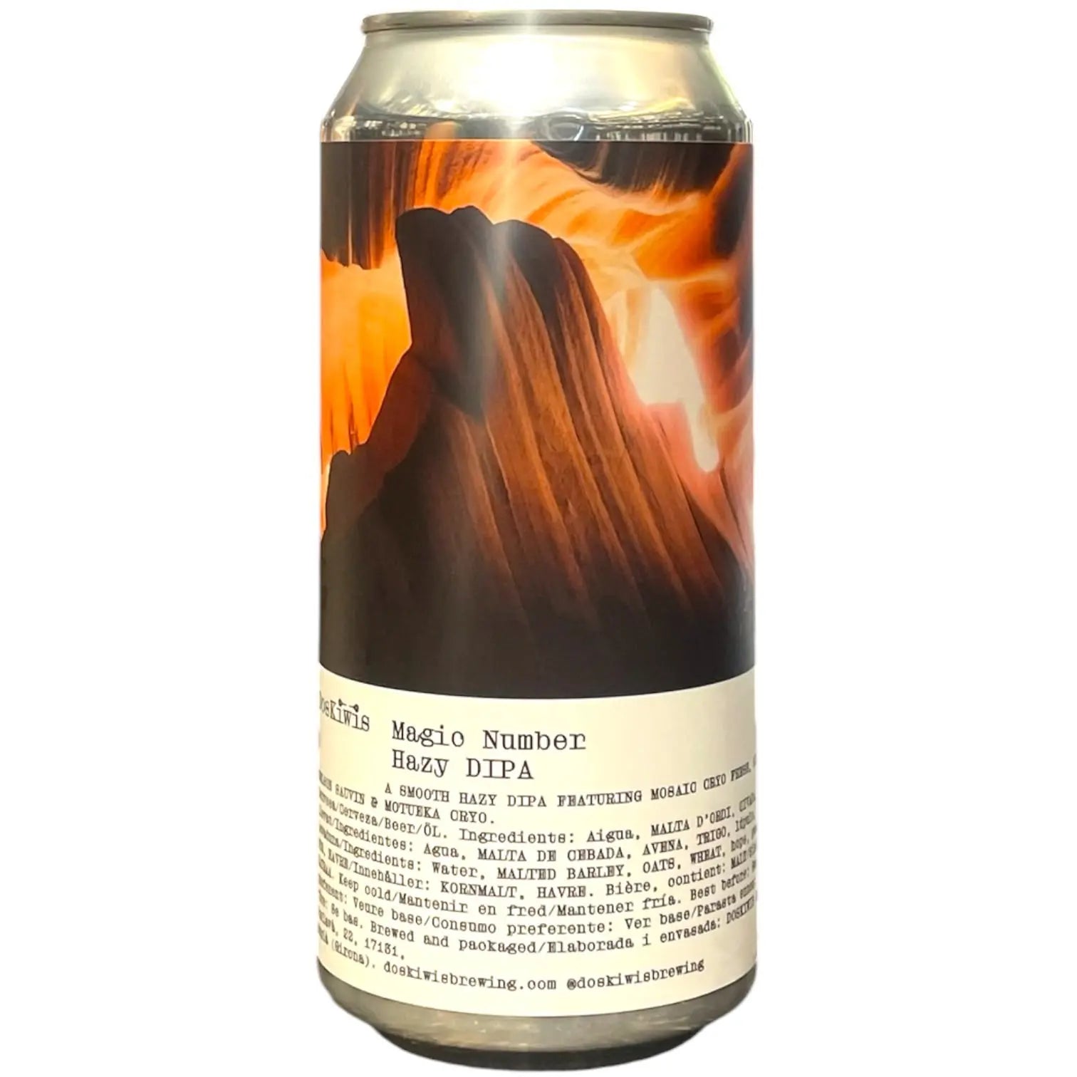 DOSKIWIS MAGIC NUMBER HAZY DIPA 44CL