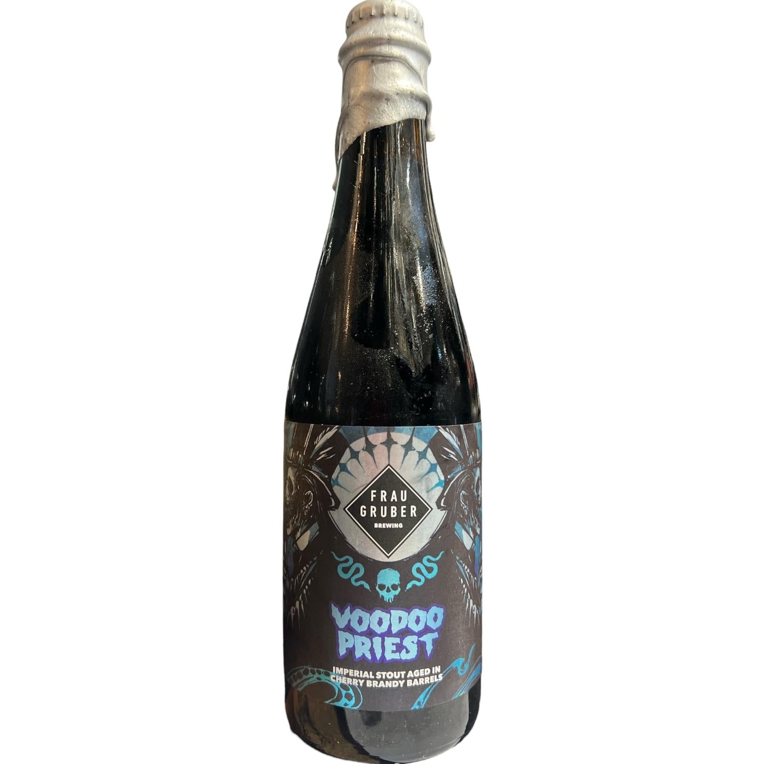 FRAUGRUBER VOODOO PRIEST IMPERIAL STOUT AGED IN CHERRY BRANDY BARRELS 50CL