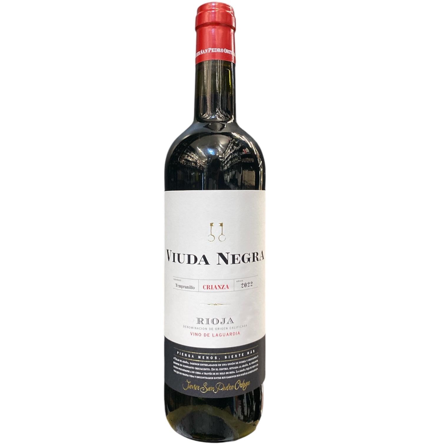 VIUDA NEGRA - TEMPRANILLO CRIANZA 2022 - 75CL