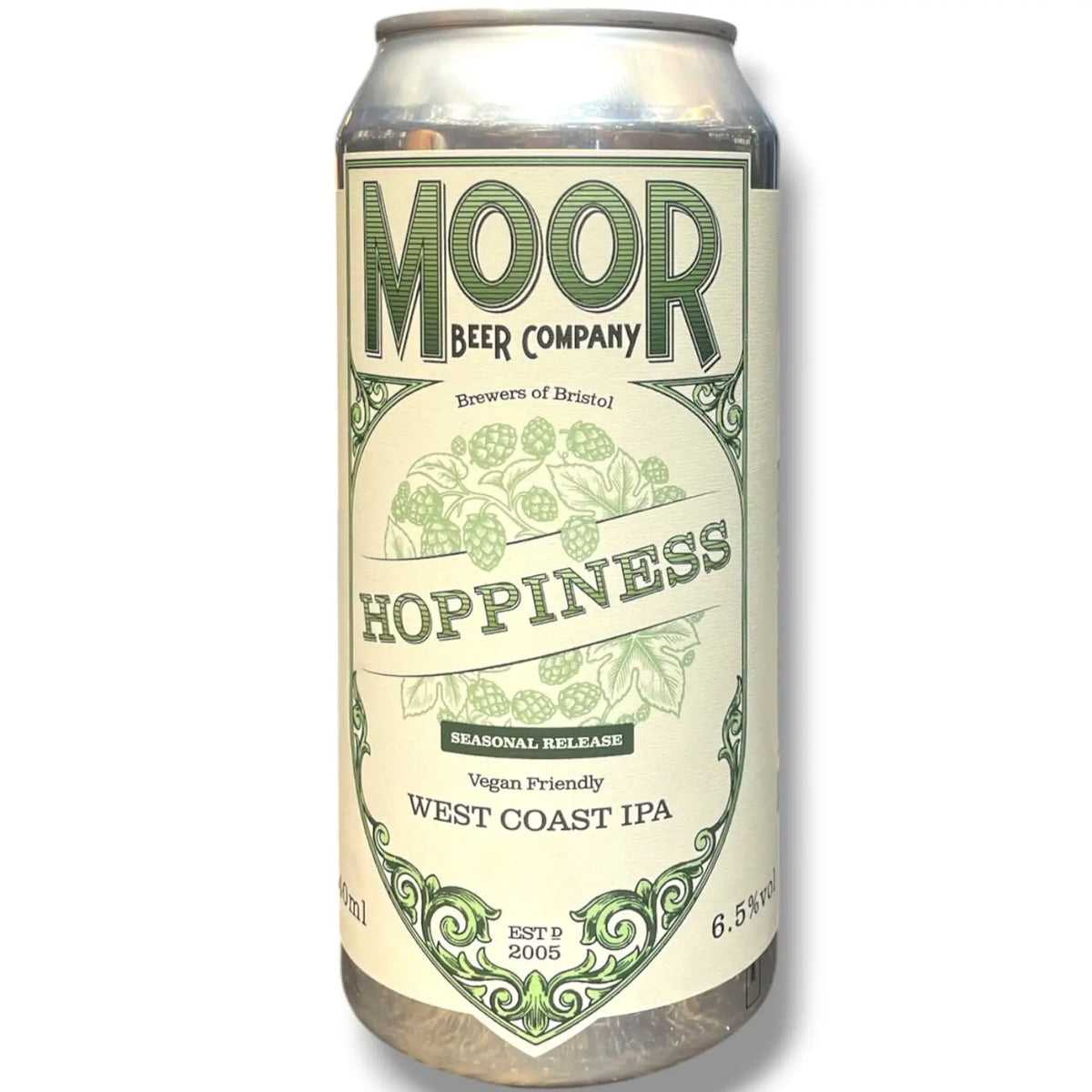 MOOR HOPPINESS WEST COAST IPA 44CL