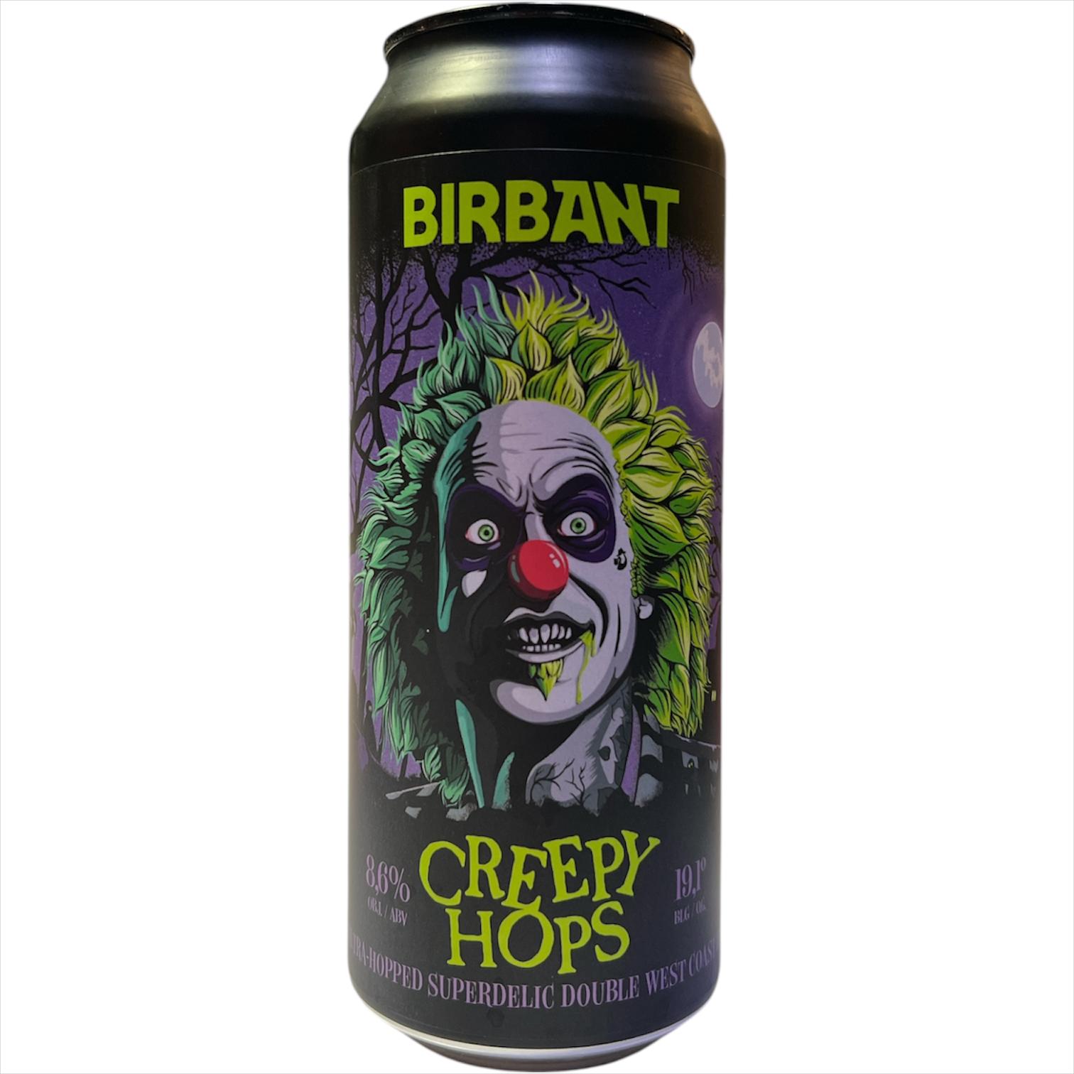 BIRBANT CREEPY HOSP DOUBLE WEST COAST IPA 50CL