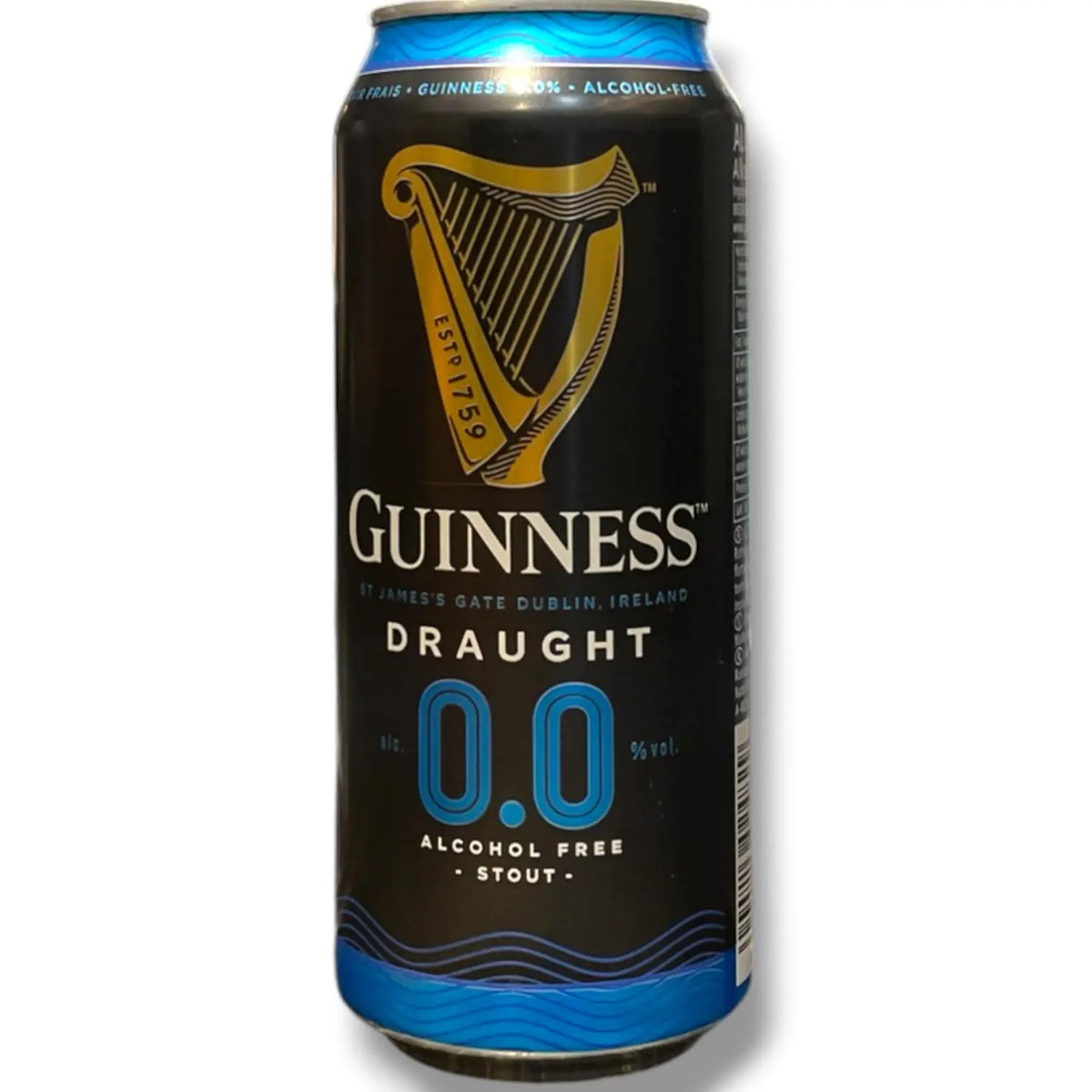 GUINNES 0.0 SIN ALCOHOL 44CL
