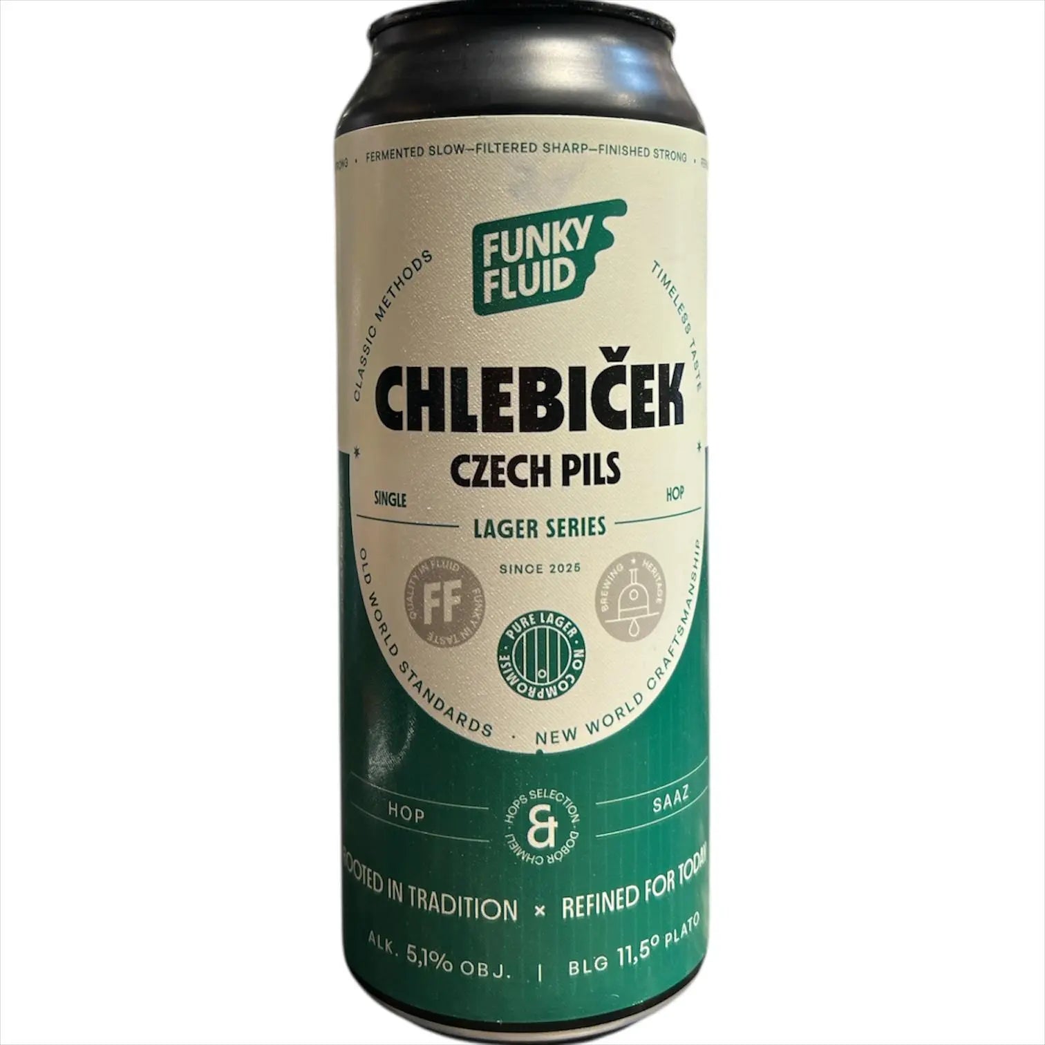 FUNKYFLUID CHLEBICEK CZECH PILS LAGER SERIES 44CL