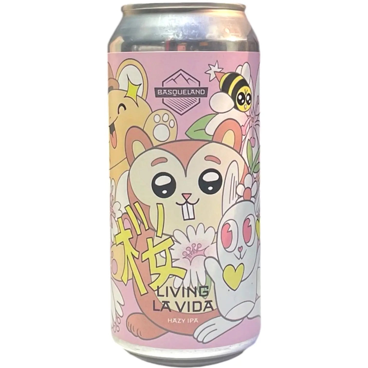 BASQUELAND LIVING LA VIDA HAZY IPA 44CL