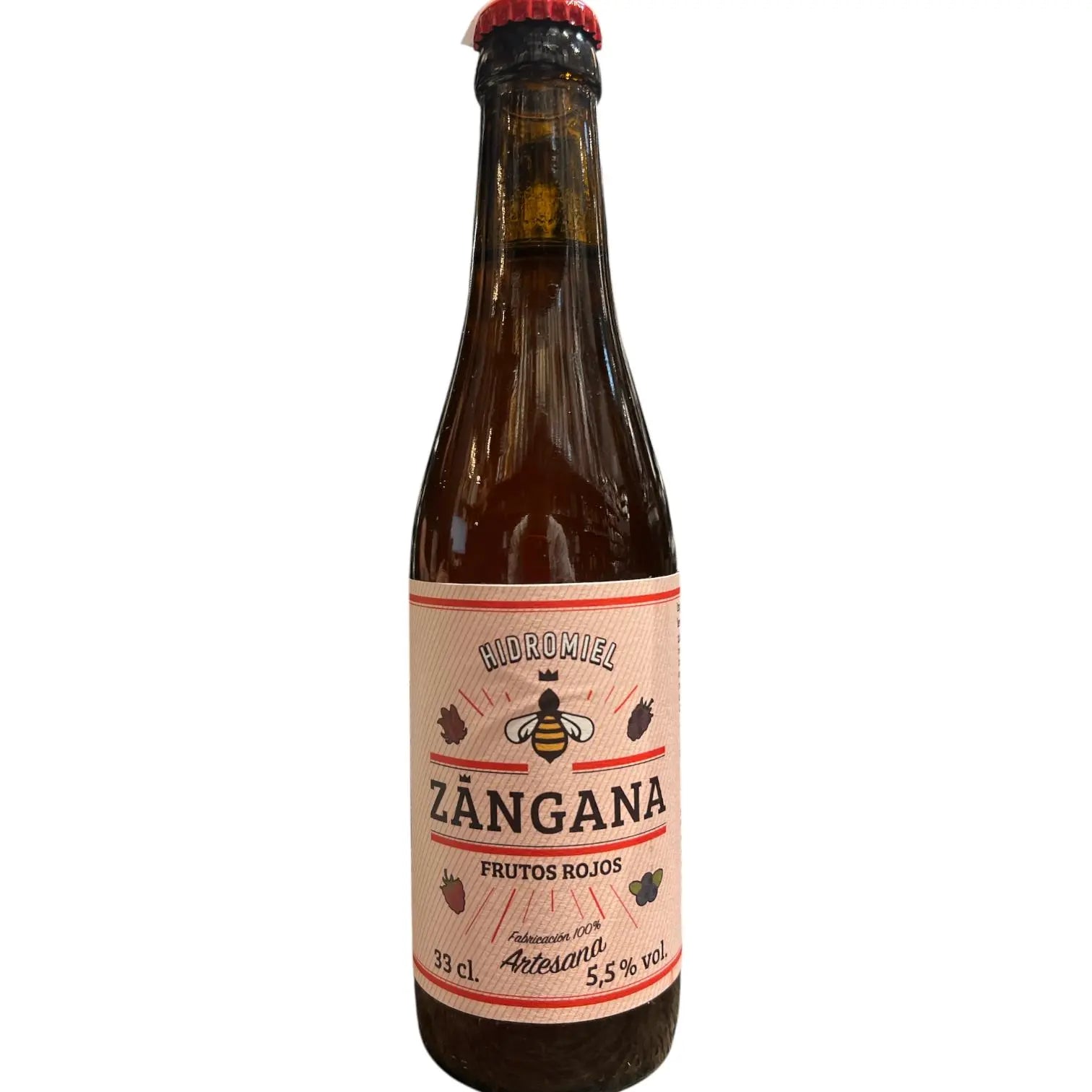 ZANGANA FRUTOS ROJOS HIDROMIEL 33CL