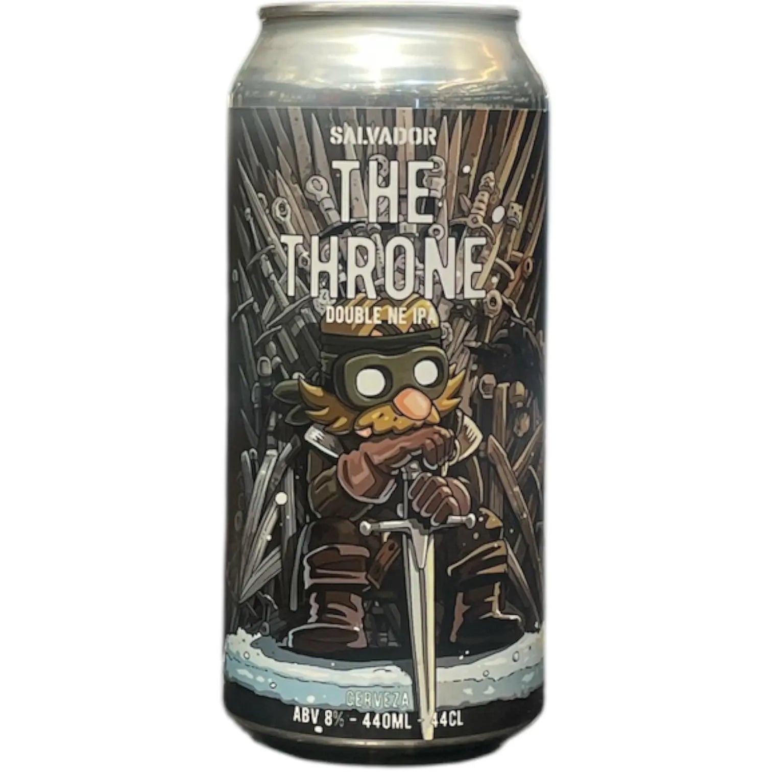 SALVADOR THE THRONE DOUBLE NEIPA 44CL