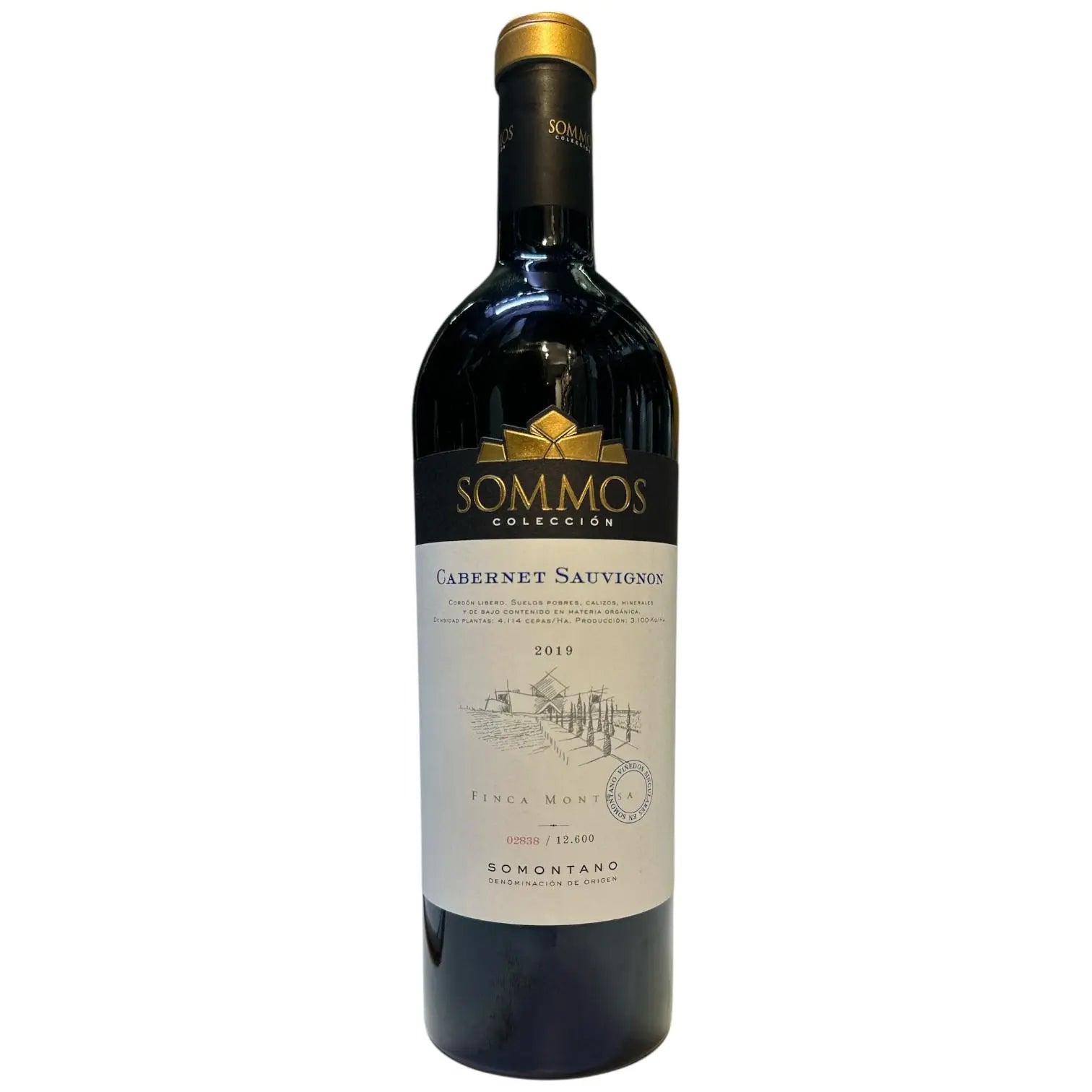 SOMONTANO SOMMOS CABERNET SAUVIGNON 2019