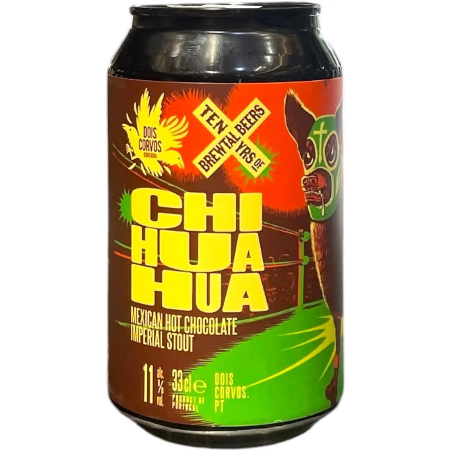 DOIS CORVOS CHIHUAHUA MEXICAN HOT CHOCOLATE IMPERIAL STOUT 33CL