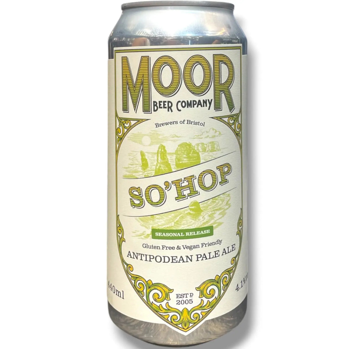MOOR SO'HOP ANTIPODEAN PALE ALE SIN GLUTEN 44CL