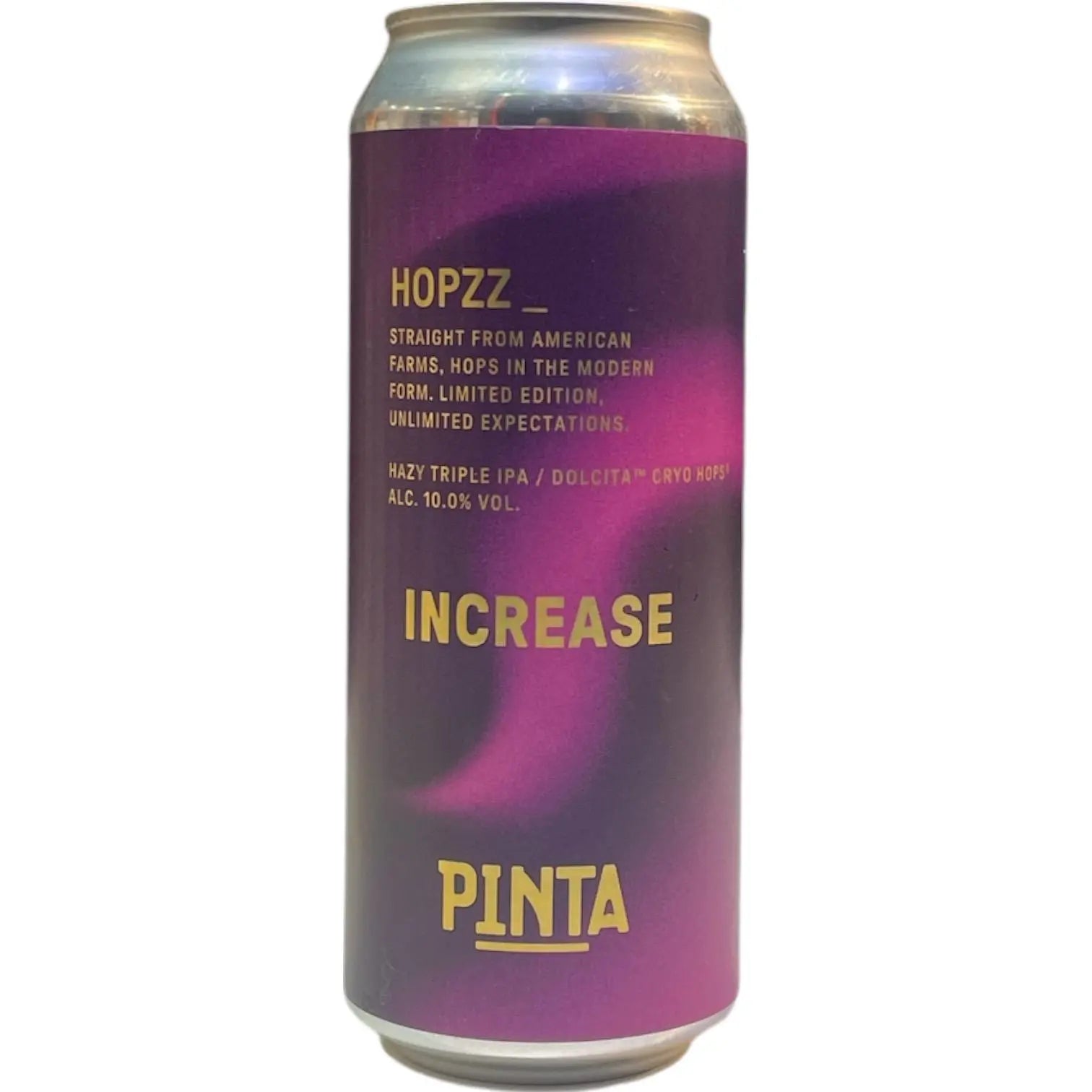 PINTA HOPZZ INCREASE HAZY TRIPLE IPA 50CL
