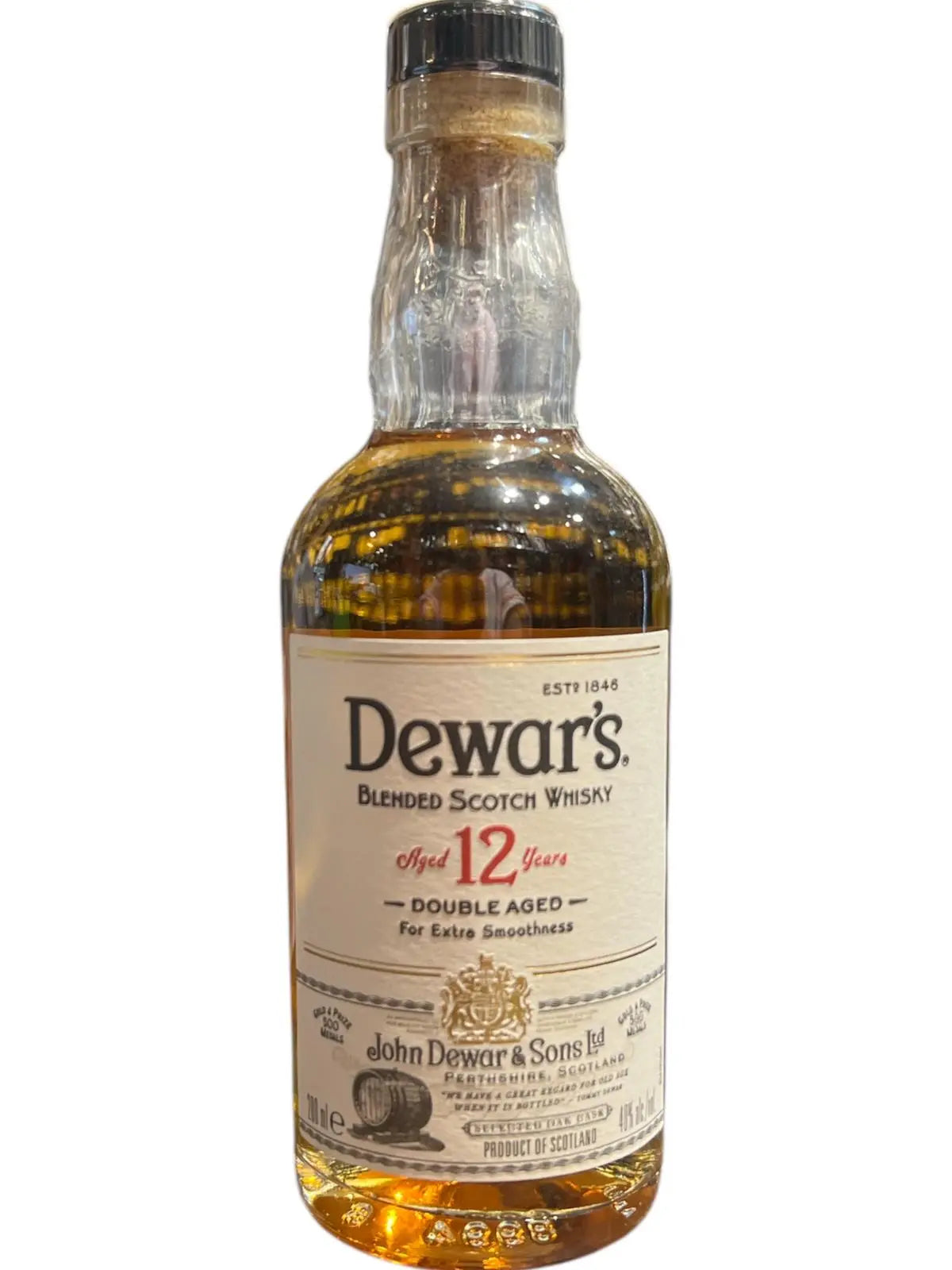 DEWARS 12 AÑOS WHISKY 20CL