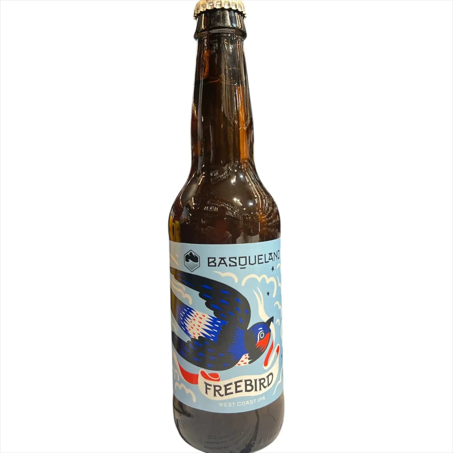 BASQUELAND FREE BIRD WEST COAST IPA 33CL