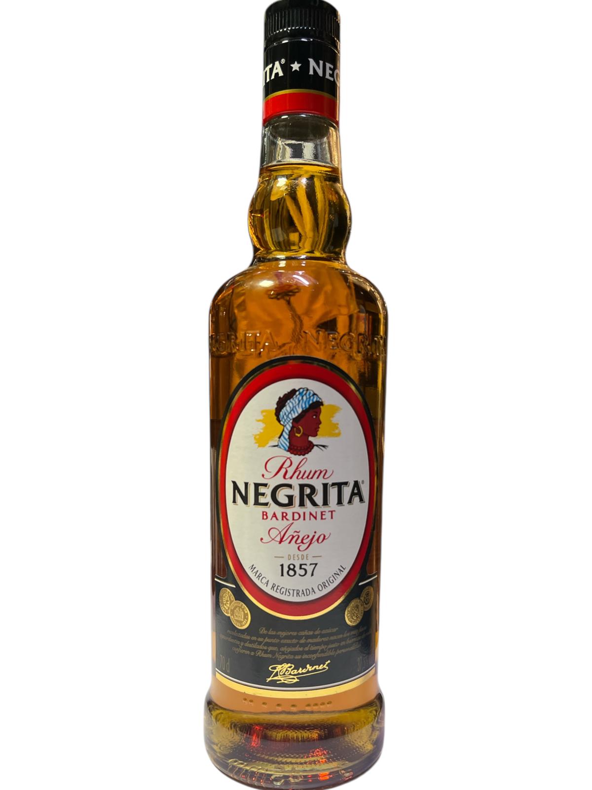 RON NEGRITA BARDINET AÑEJO