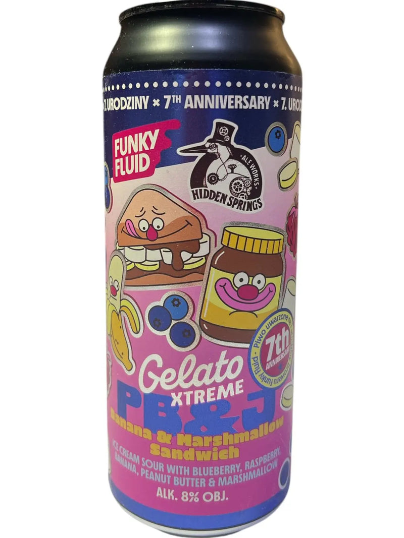 FUNKY FLUID GELATO XTREME PB&J BANAxMARSH