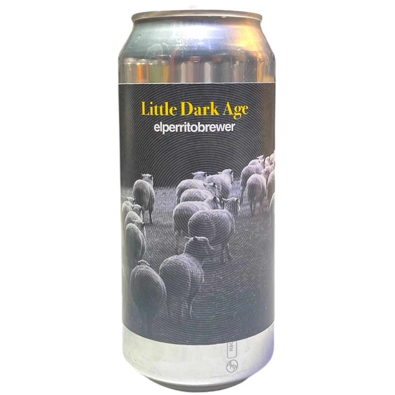 EL PERRITO BREWER LITTLE DARK AGE NEW ZEALAND IPA 44CL