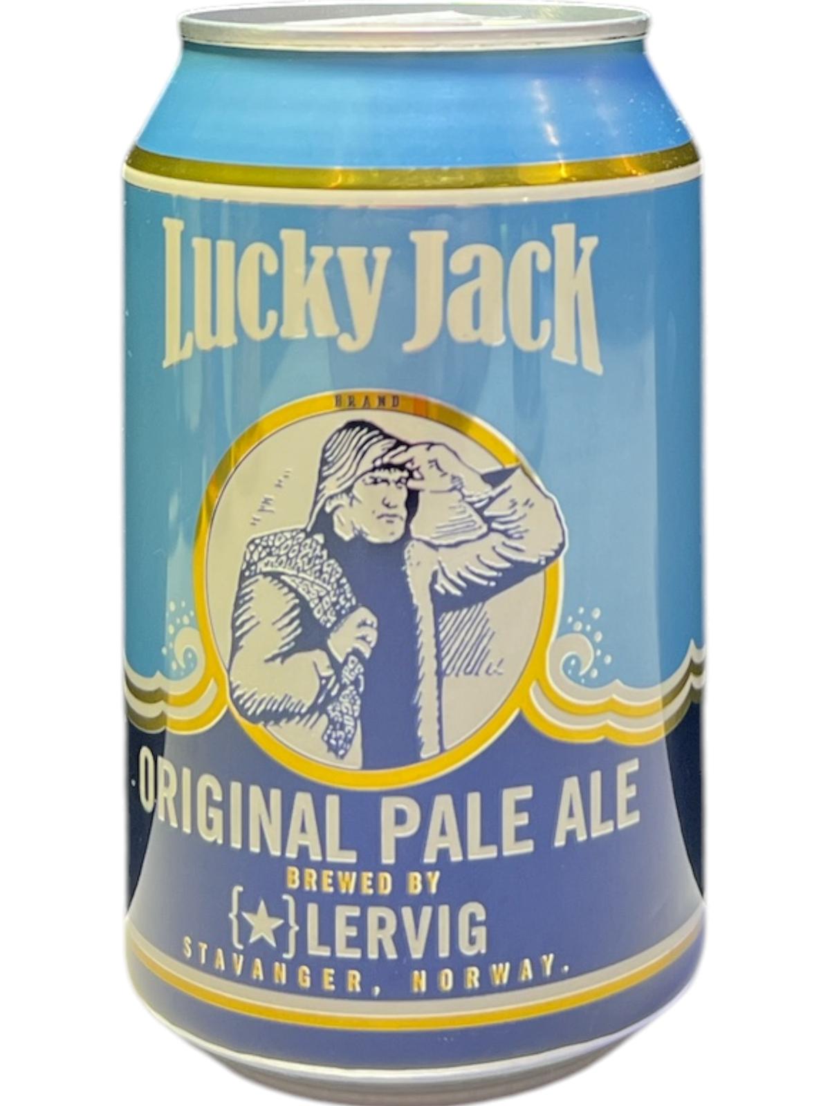 LERVIG LUCKY JACK PALE ALE SIN GLUTEN 33CL