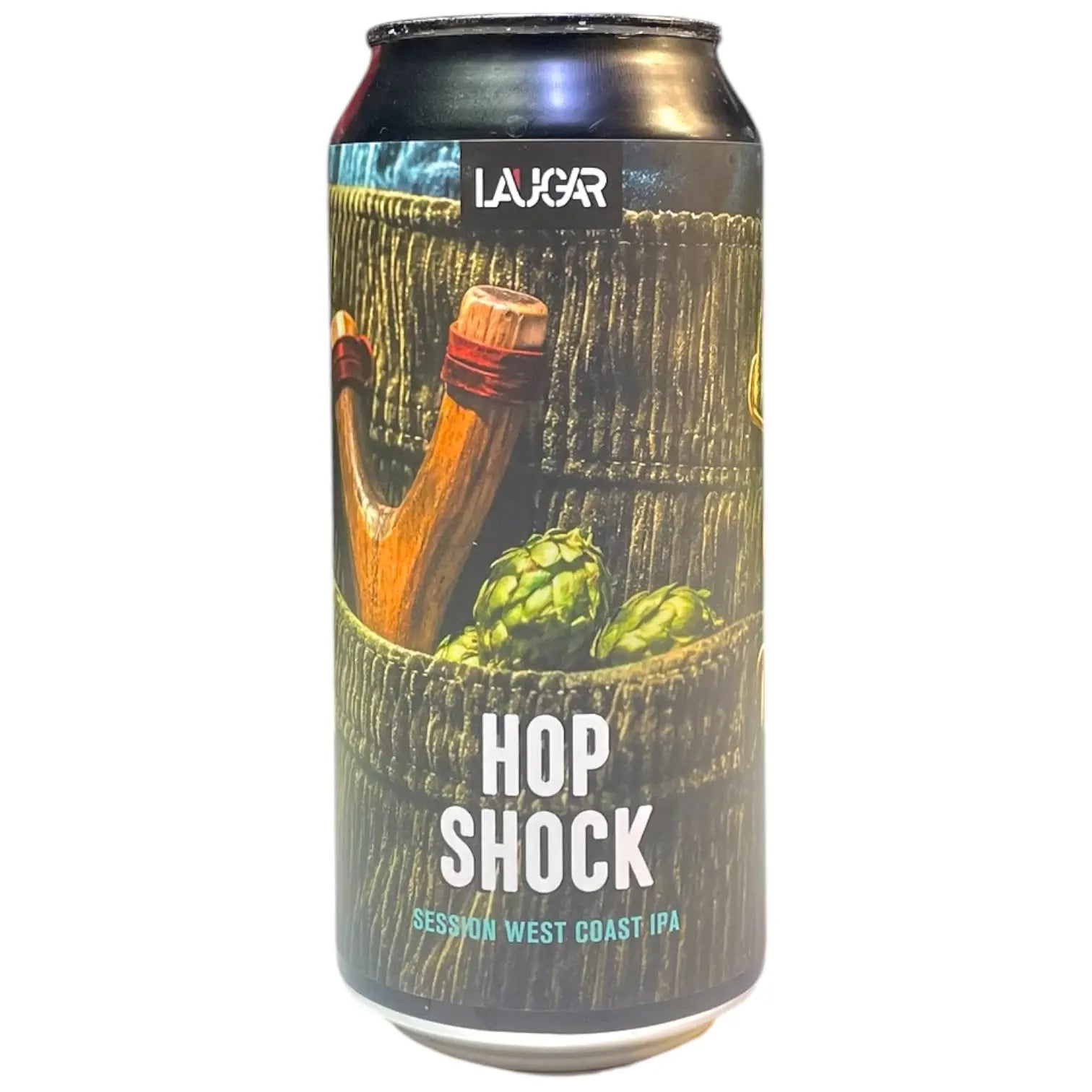 LAUGAR HOP SHOCK SESSION WEST COAST IPA 44CL