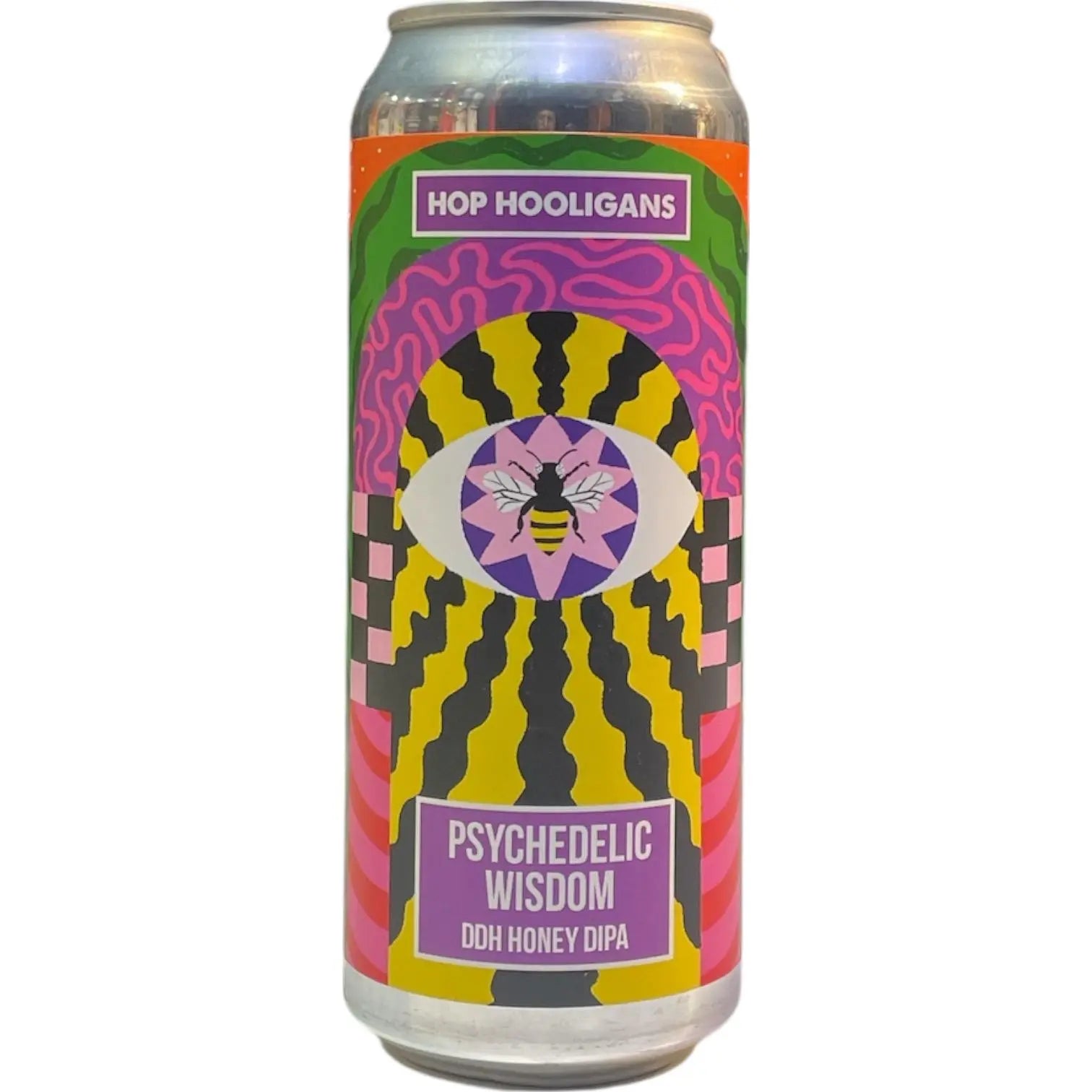 HOP HOOLIGANS PSYCHEDELIC WISDOM DDH HONEY DIPA 44CL