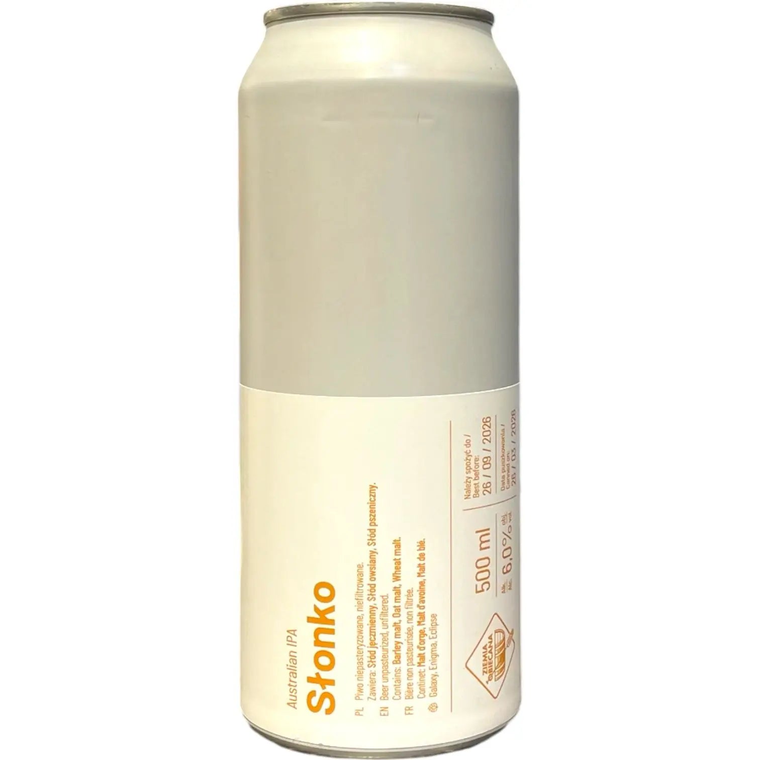 ZIEMIA OBIECANA SLONKO AUSTRALIAN IPA 50CL