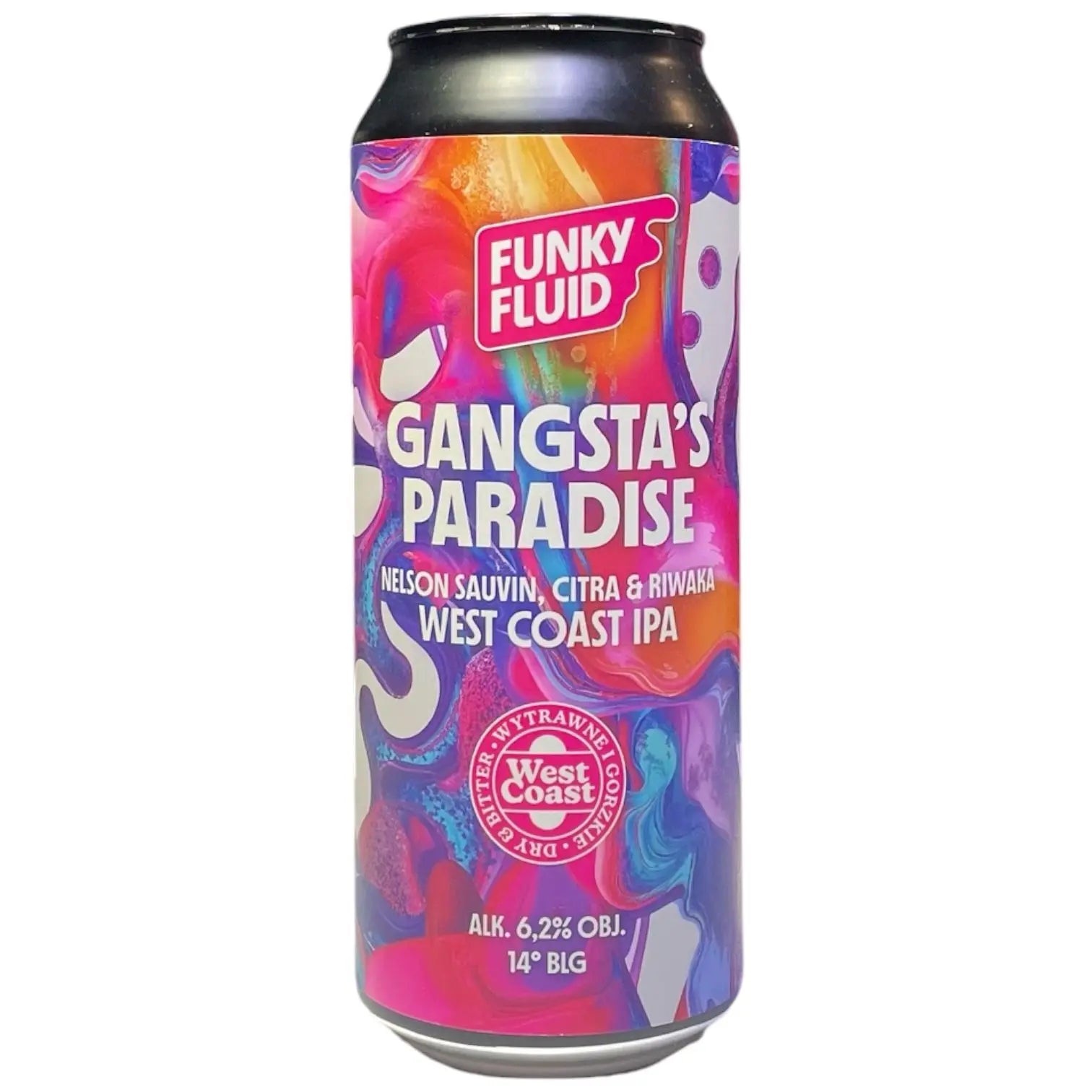 FUNKY FLUID GANGSTAS PARADISE WEST COAST IPA 50CL