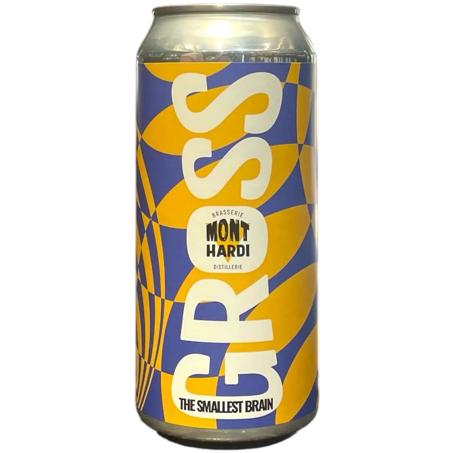 GROSS X MONT HARDI THE SMALLEST BRAIN WEST COAST LAGER 44CL