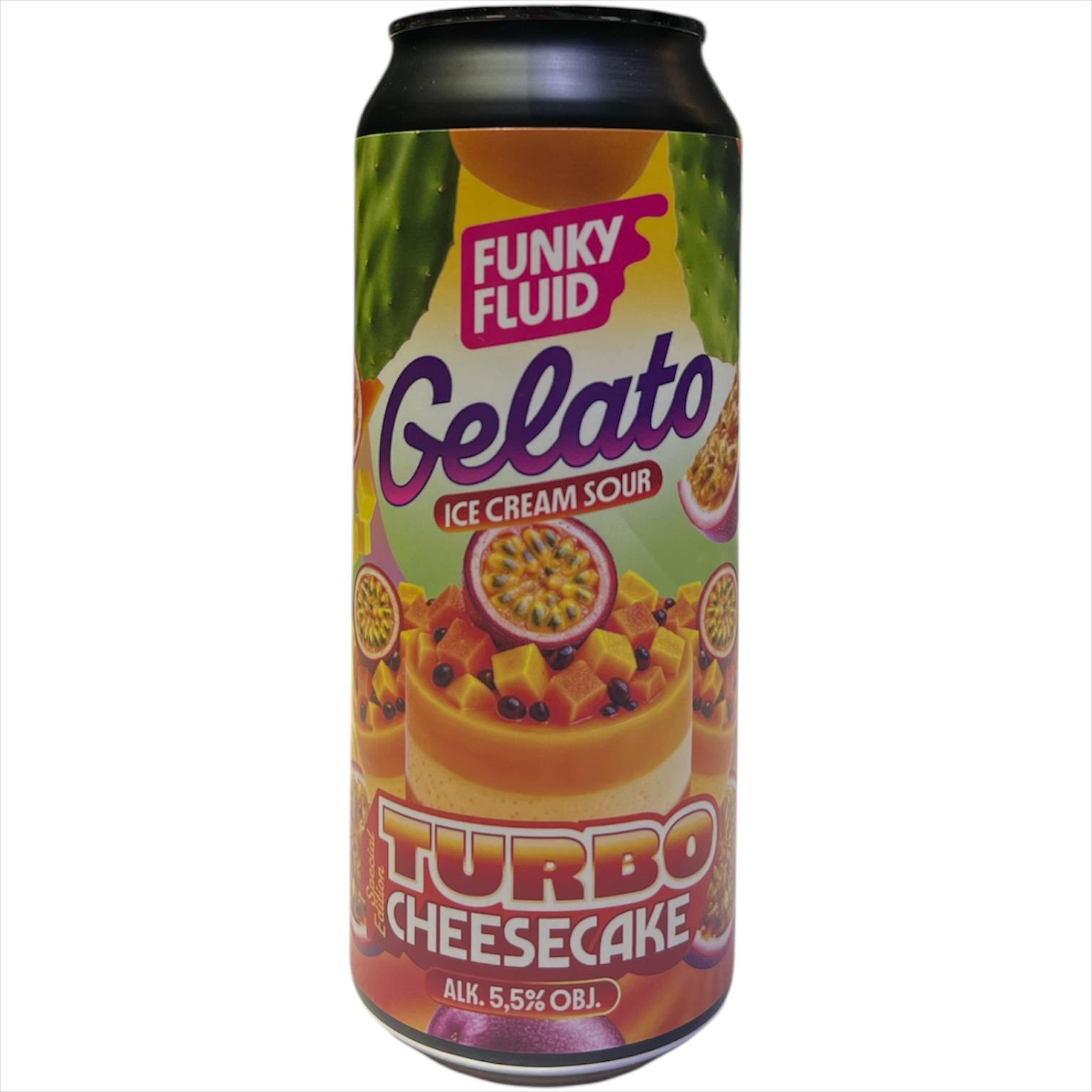 FUNKY FLUID GELATO TURBO CHEESECAKE 50CL