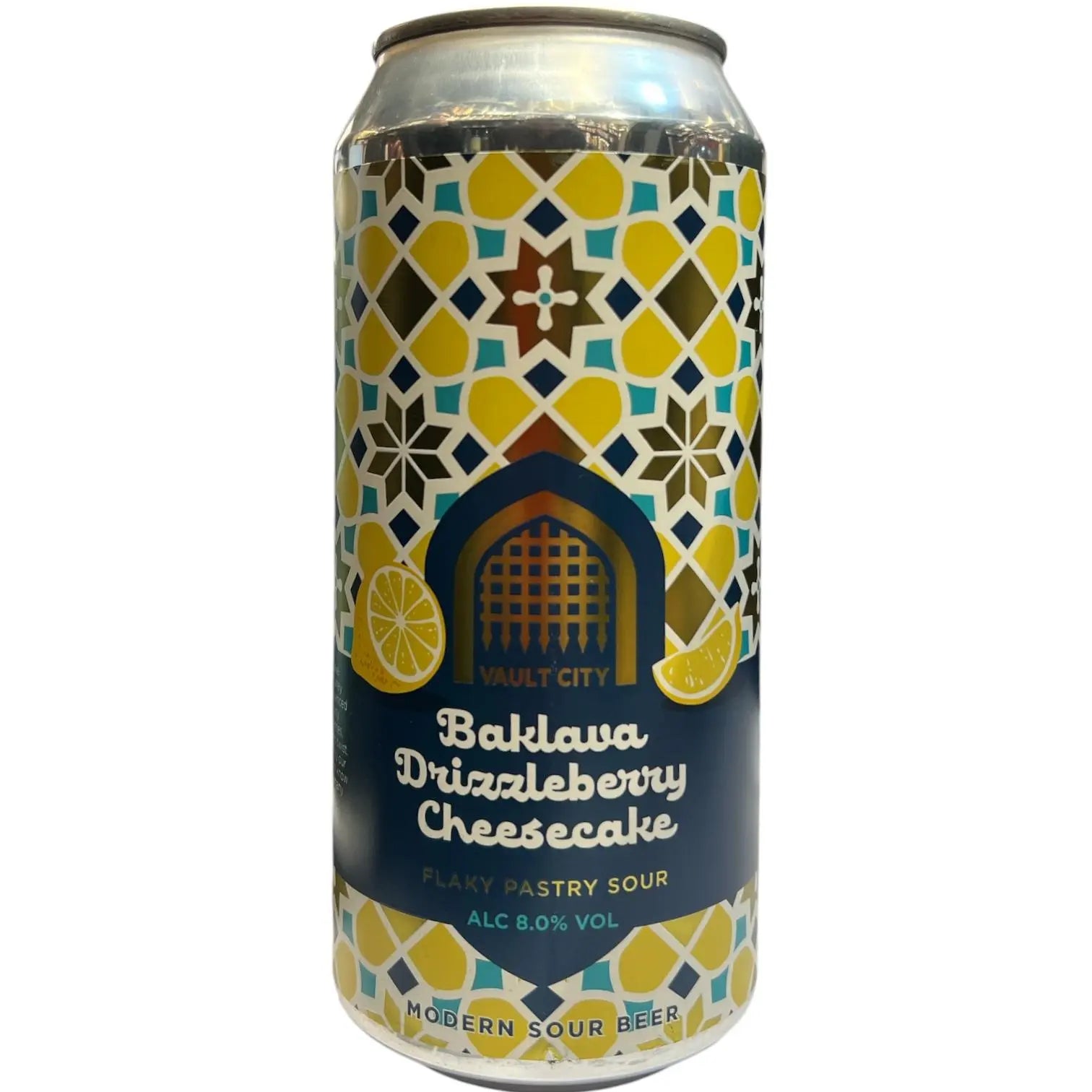 VAULT CITY BAKLAVA DRIZZLEBERRY CHEESECAKE FLAKY PASTRY SOUR 44CL