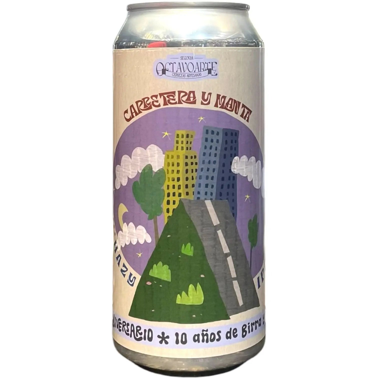 OCTAVO ARTE CARRETERA Y MANTA HAZY IPA 44CL