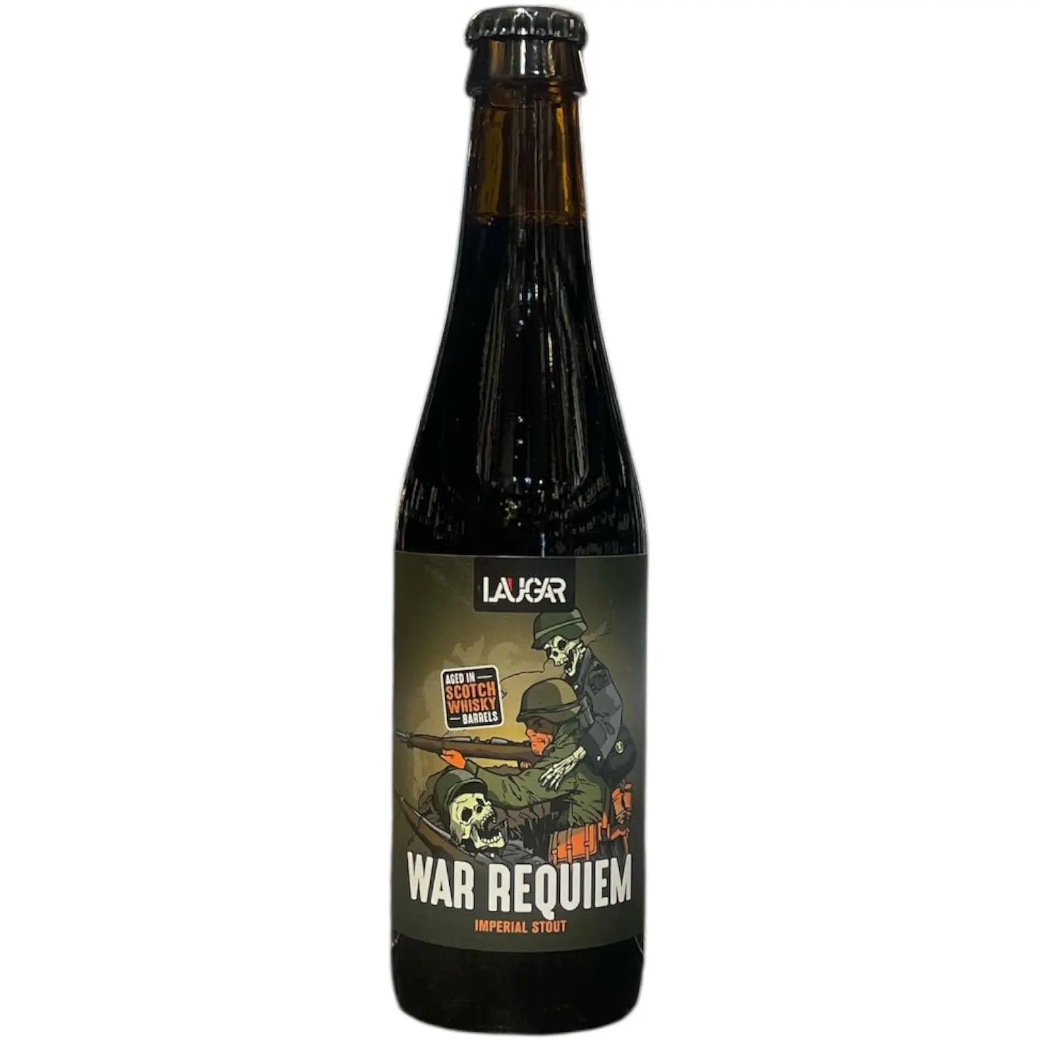 LAUGAR WAR REQUIEM IMPERIAL STOUT 33CL