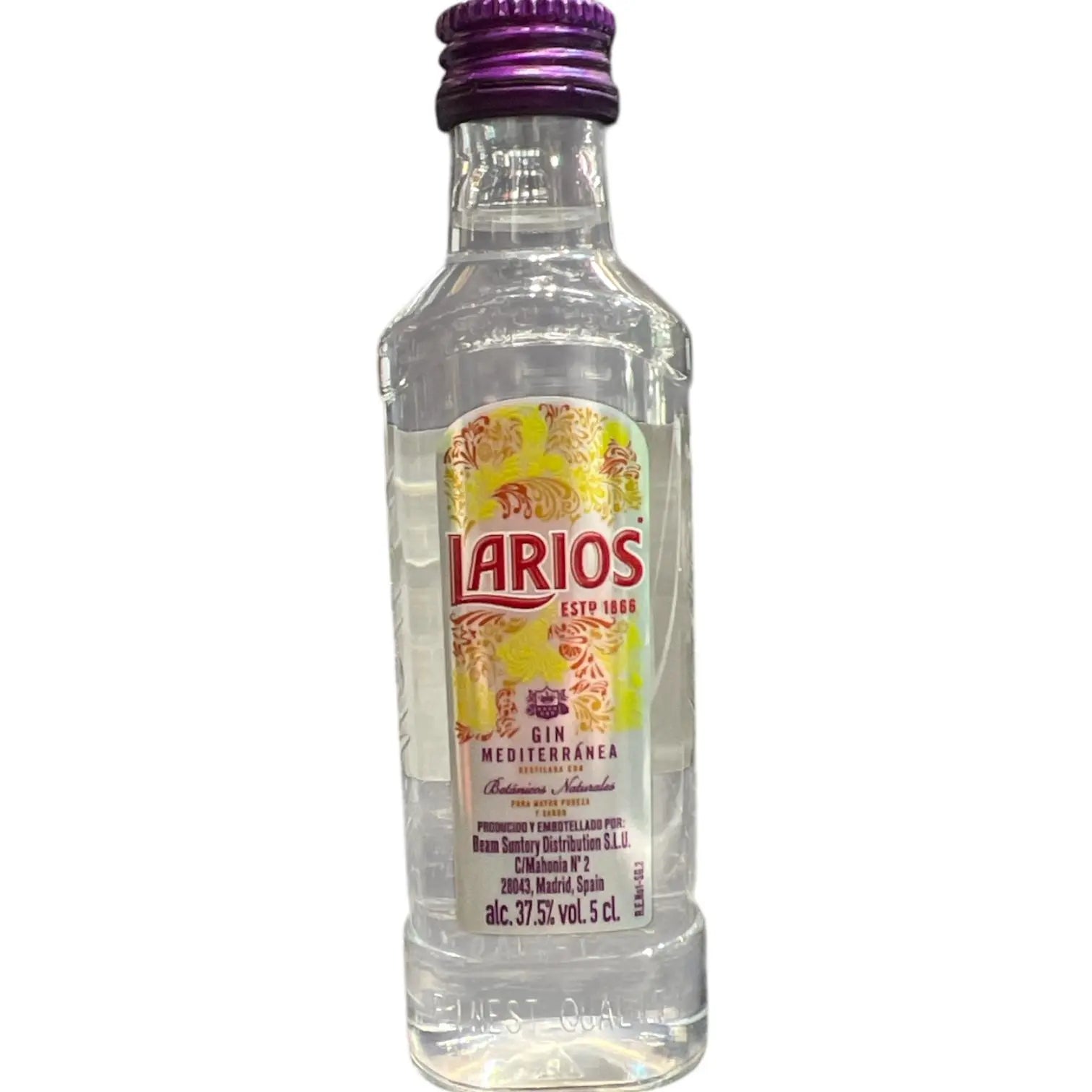 LARIOS GIN MINIATURA 5CL