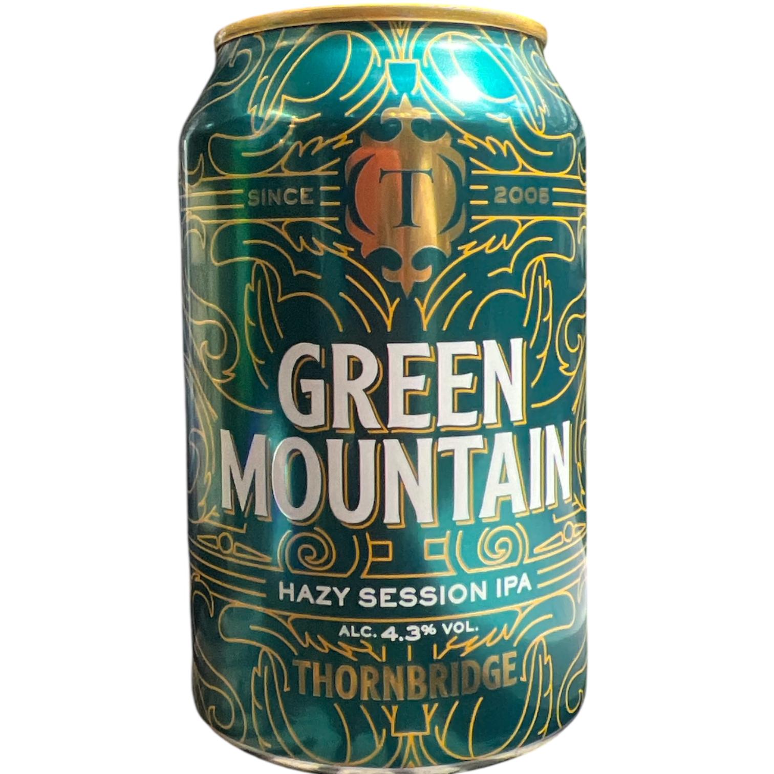 THORNBRIDGE GREEN MOUNTAIN HAZY SESSIO IPA 33CL