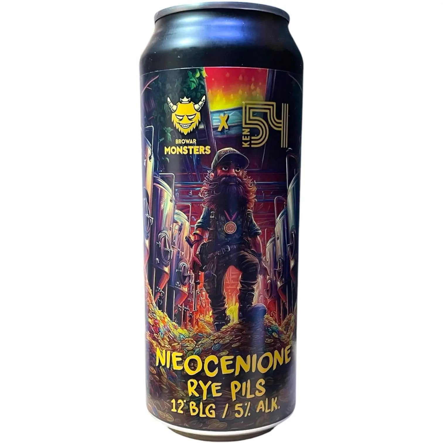 BROWAR MONSTERS NIEOCENIONE RYE PILSNER 50CL