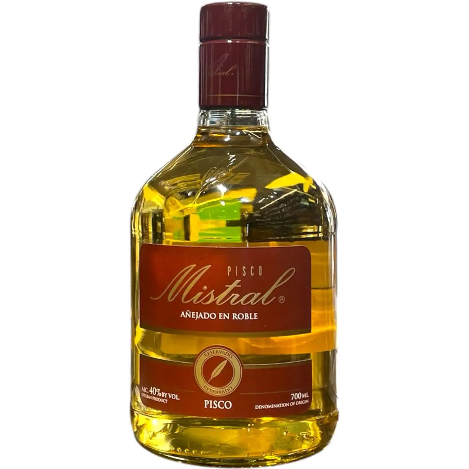 PISCO MISTRAL RESERVADO AÑEJADO 70CL