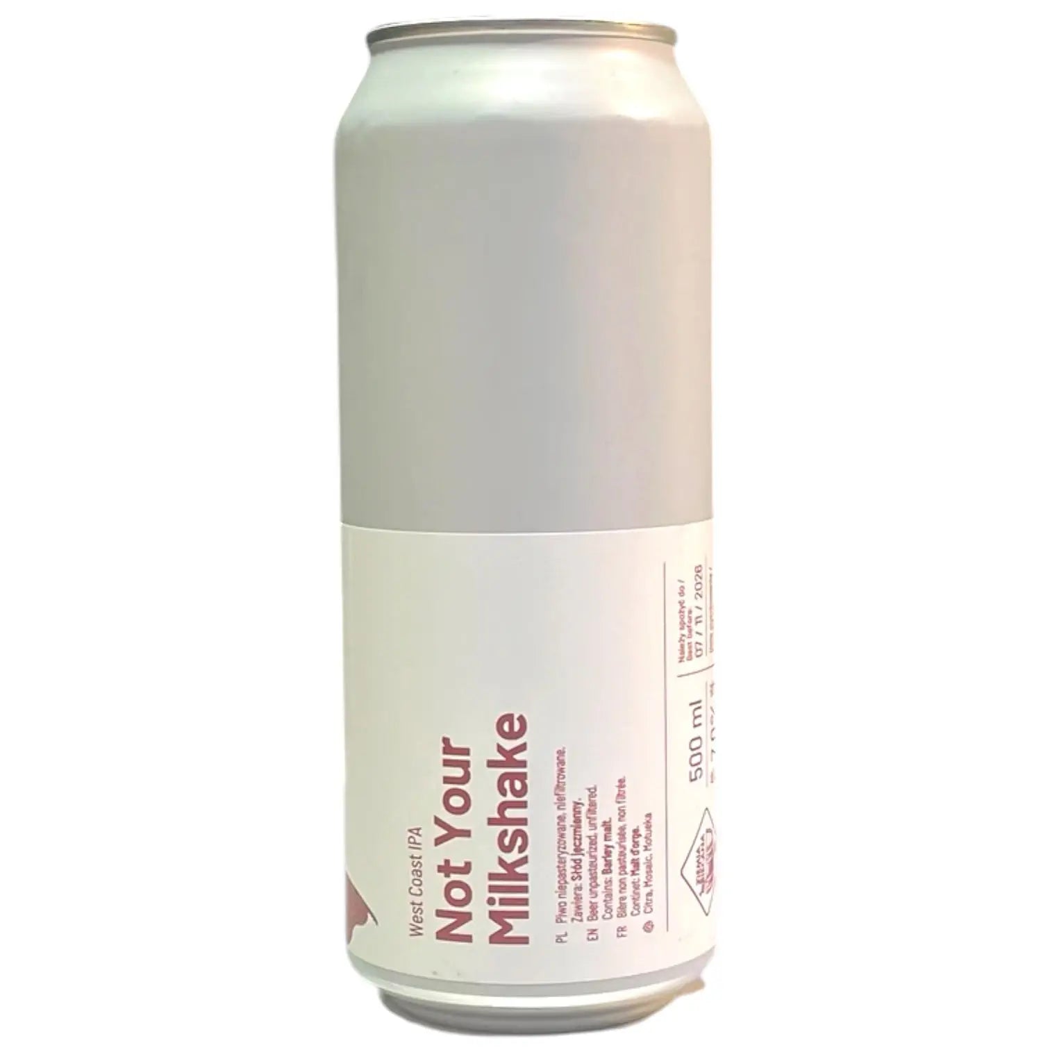 ZIEMIA OBIECANA NOT YOUR MILKSHAKE WEST COAST IPA 44CL