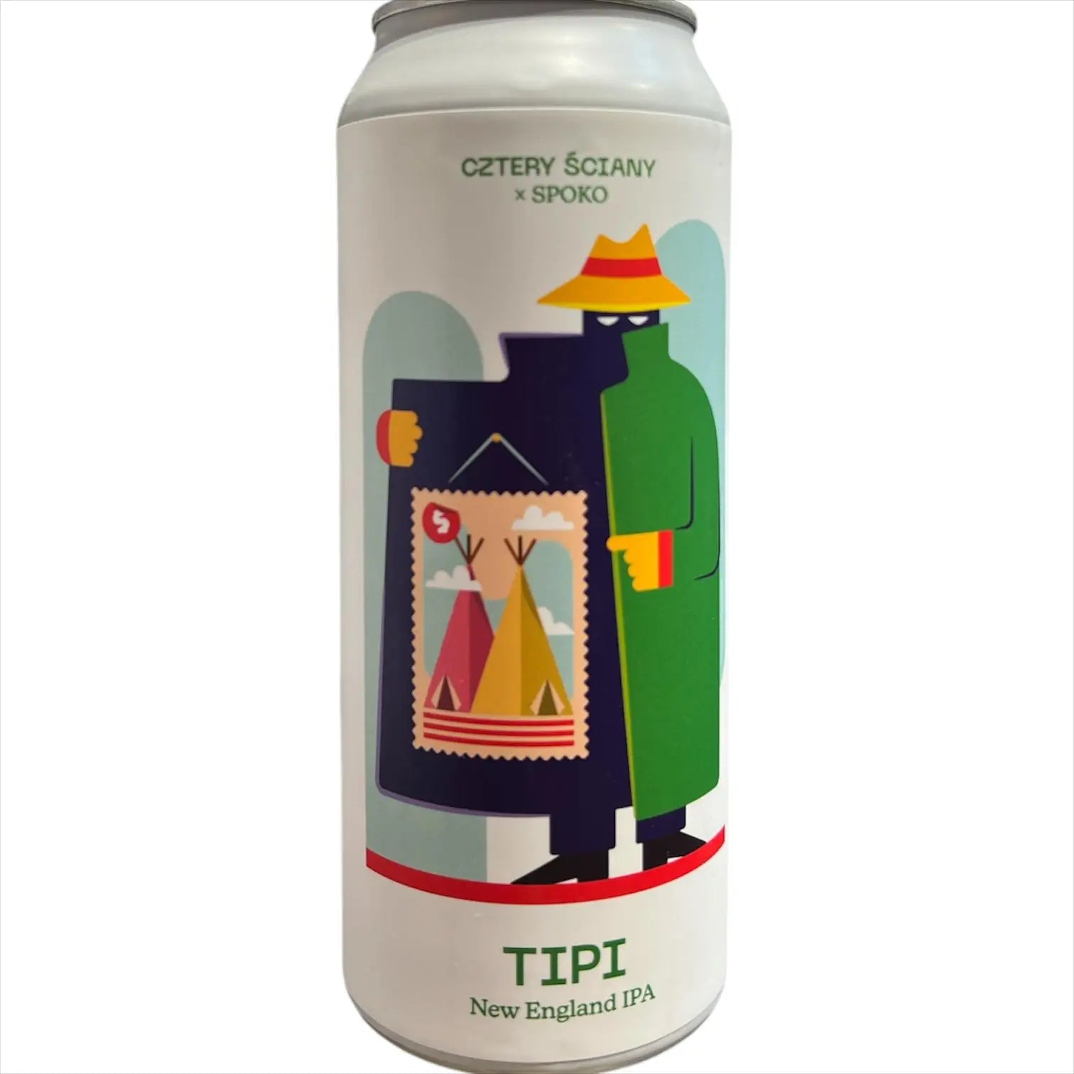 CZTERY SCIANY x SPOKO TIPI NEW ENGLAND IPA 44CL