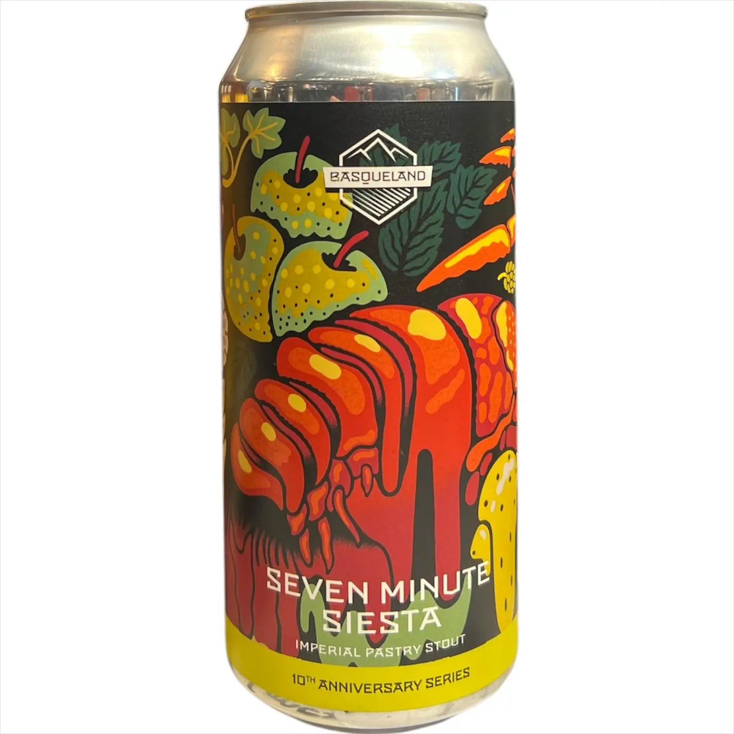 BASQUELAND SEVEN MINUTE SIESTA 10TH ANIVERSARIO IMPERIAL PASTRY STOUT 44CL