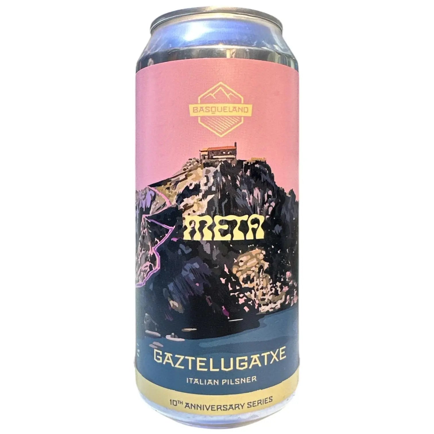 BASQUELAND X META GAZTELUGAXE ITALIAN PILSNER 44CL