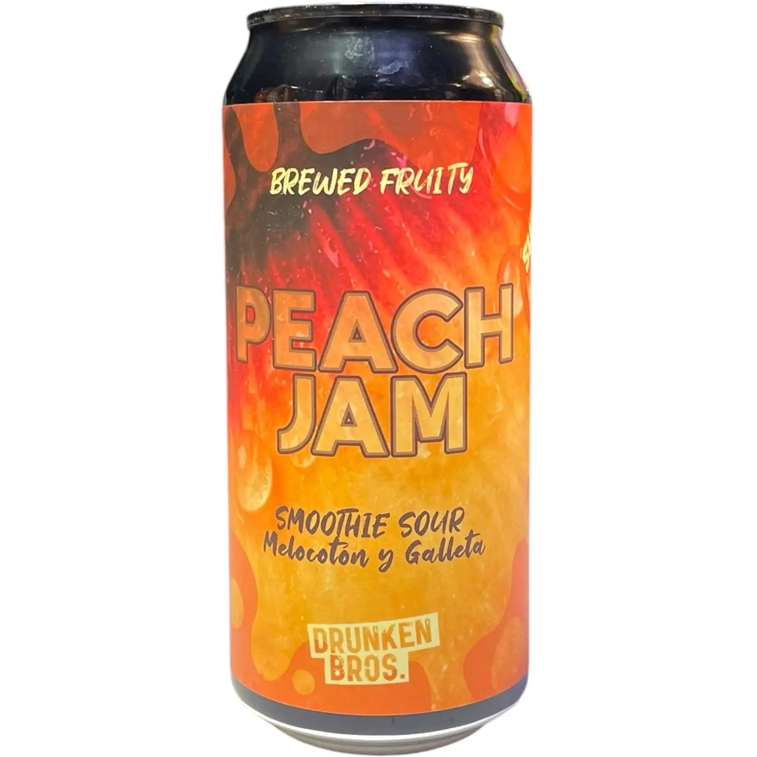 DRUNKEN BROS PEACH JAM SMOOTHIE SOUR CON MELOCOTON Y GALLETA 44CL