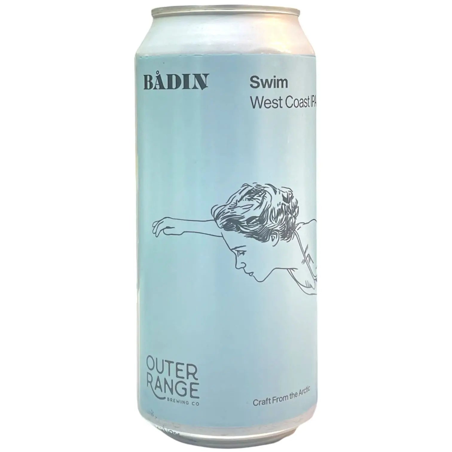 BADIN X OUTER RANGE SWIM WEST COAST IPA 44CL