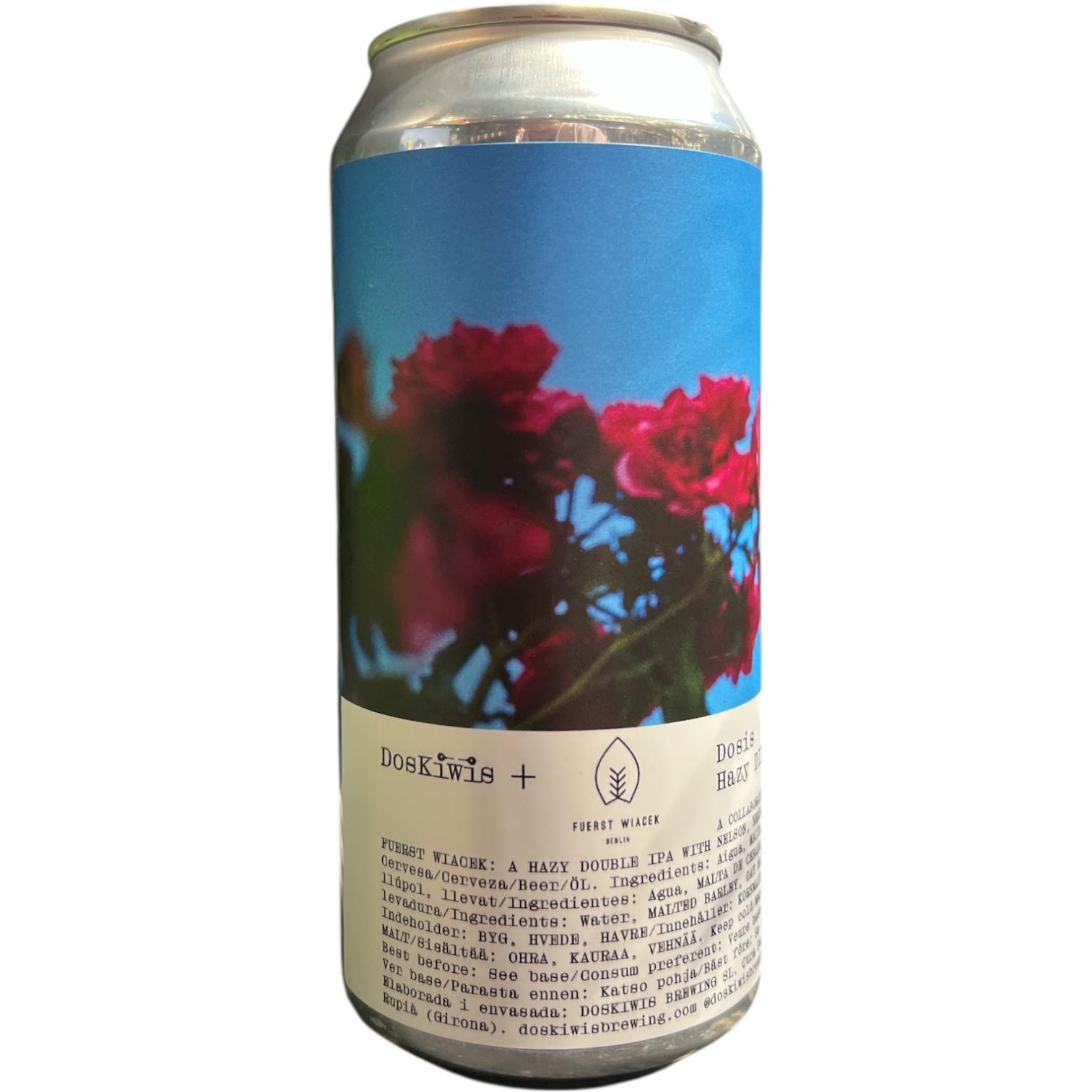 DOSKIWIS + FUERST DOSIS HAZY IPA 44CL