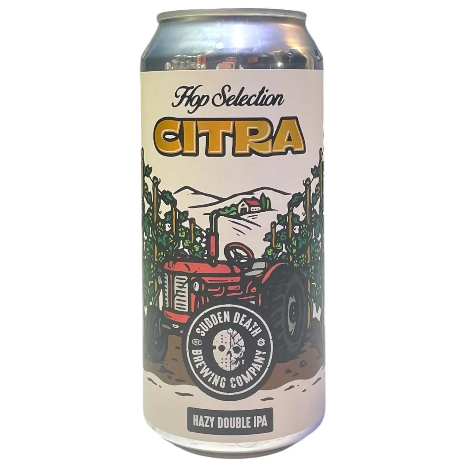 SUDDEN DEATH HOP SELECTION CITRA HAZY DOUBLE IPA 44CL