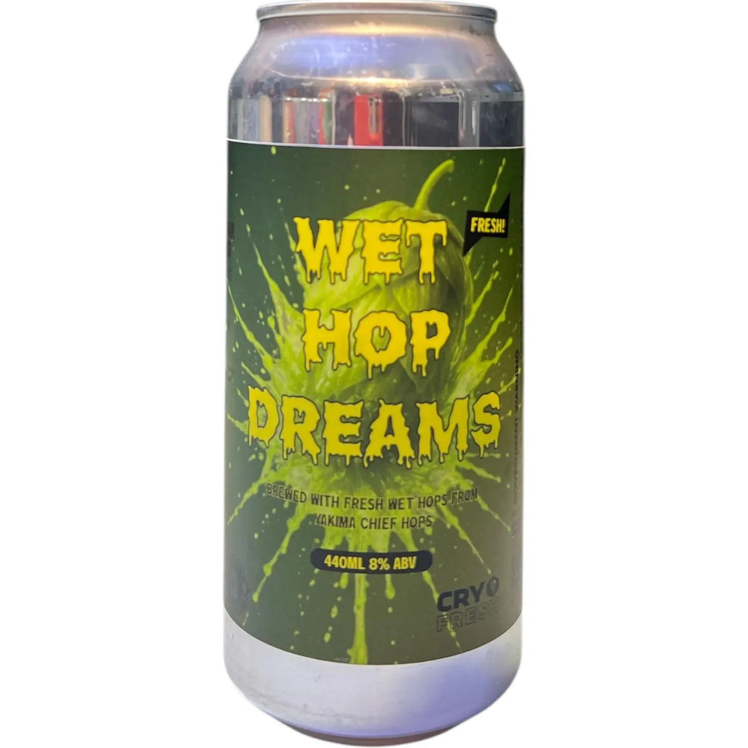 MALANDAR BREWING WET HOP DREAMS DOUBLE WEST COAST IPA FRESH HOPS 44CL