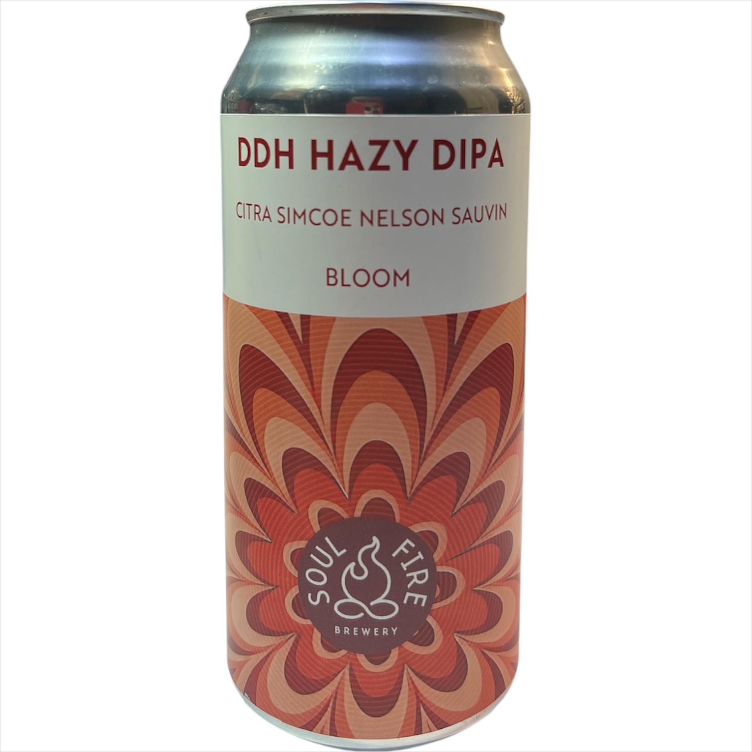 SOUL FIRE BLOOM CITRA SIMCOE NELSON SAUVIN DDH HAZY DIPA 44CL
