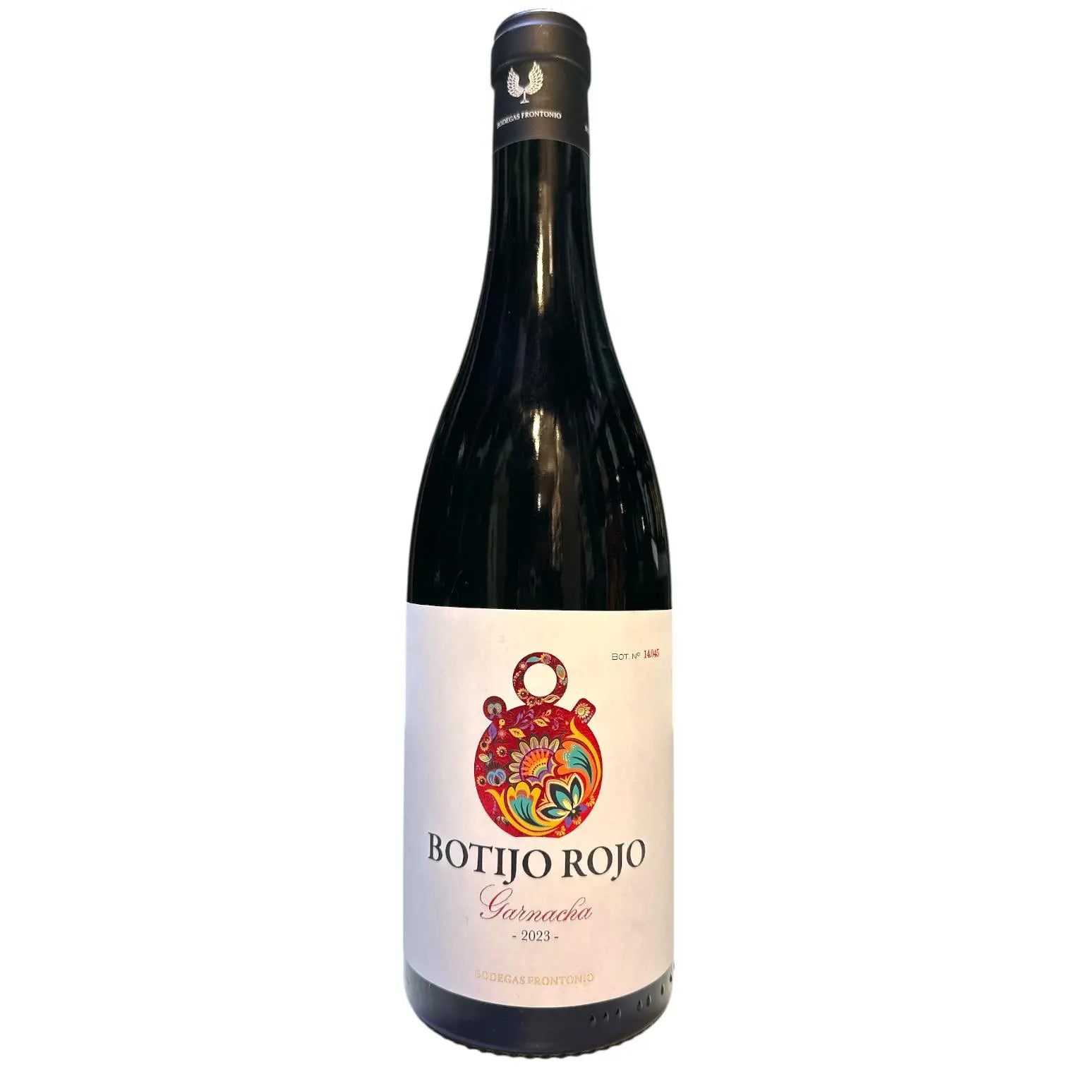BODEGAS FRONTONIO BOTIJO ROJO GARNACHA 2023 75CL